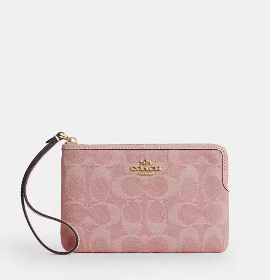 Corner Zip Wristlet
