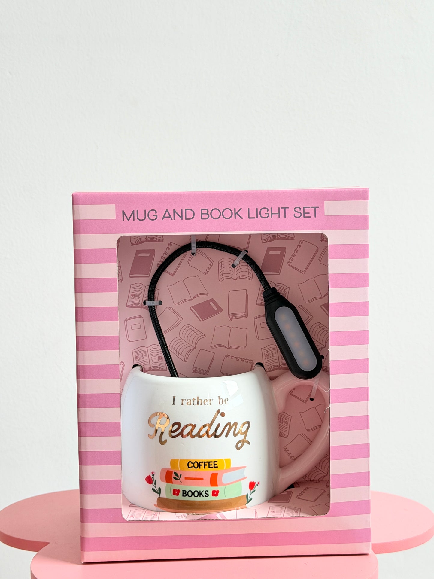 Reader Set Taza + Lámpara