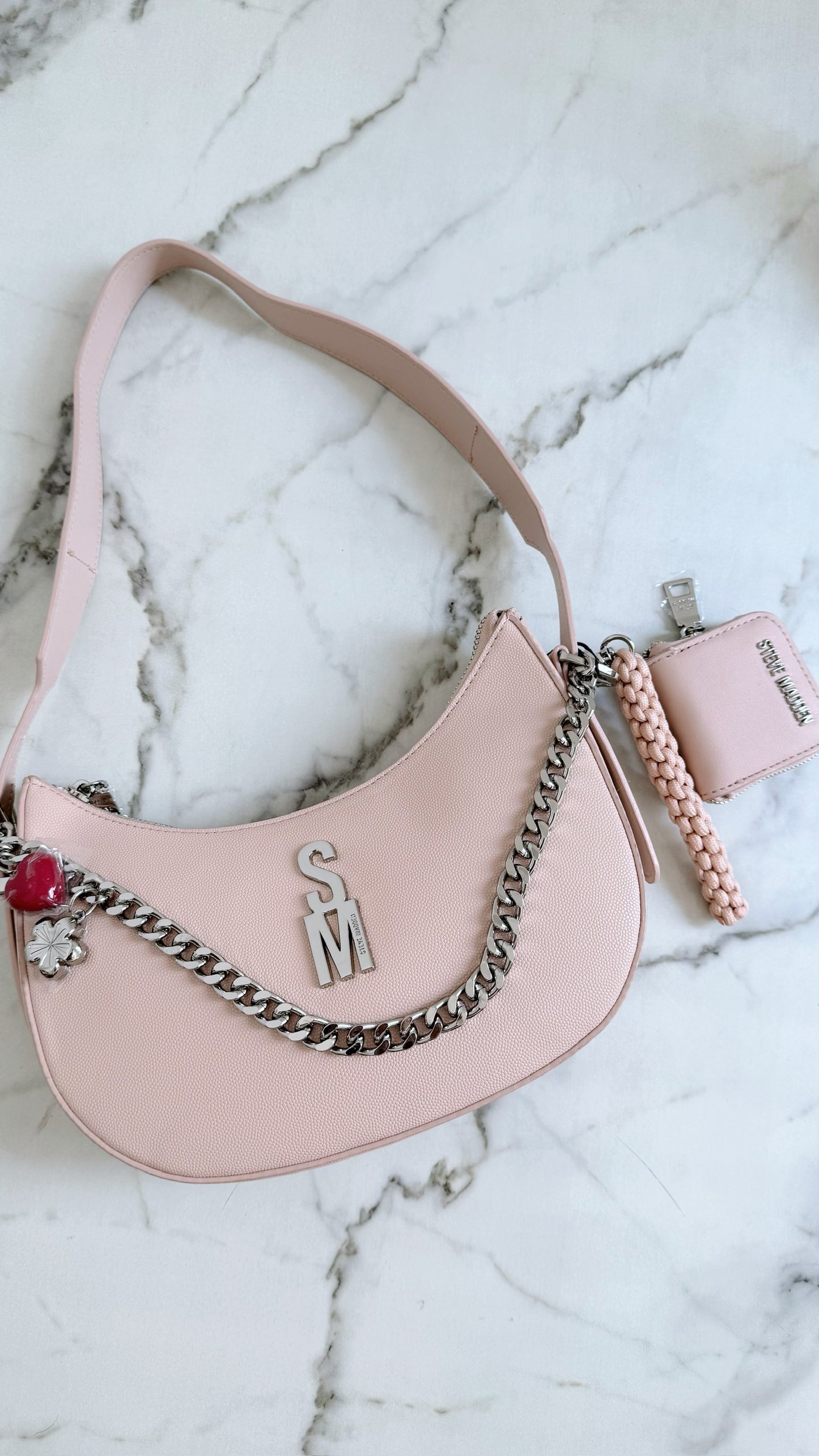 Teri Shoulder Bag + Charms + Pouch