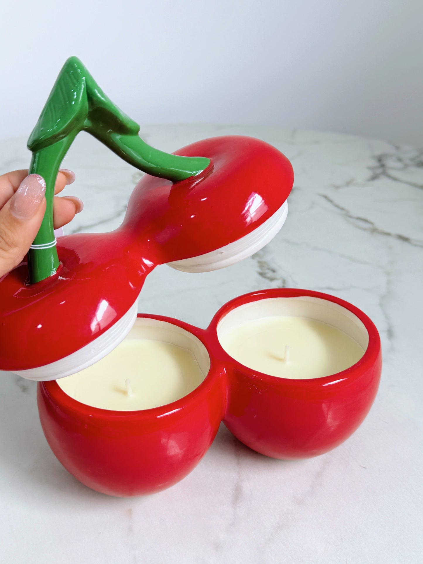 Vela en forma de Cereza 🍒