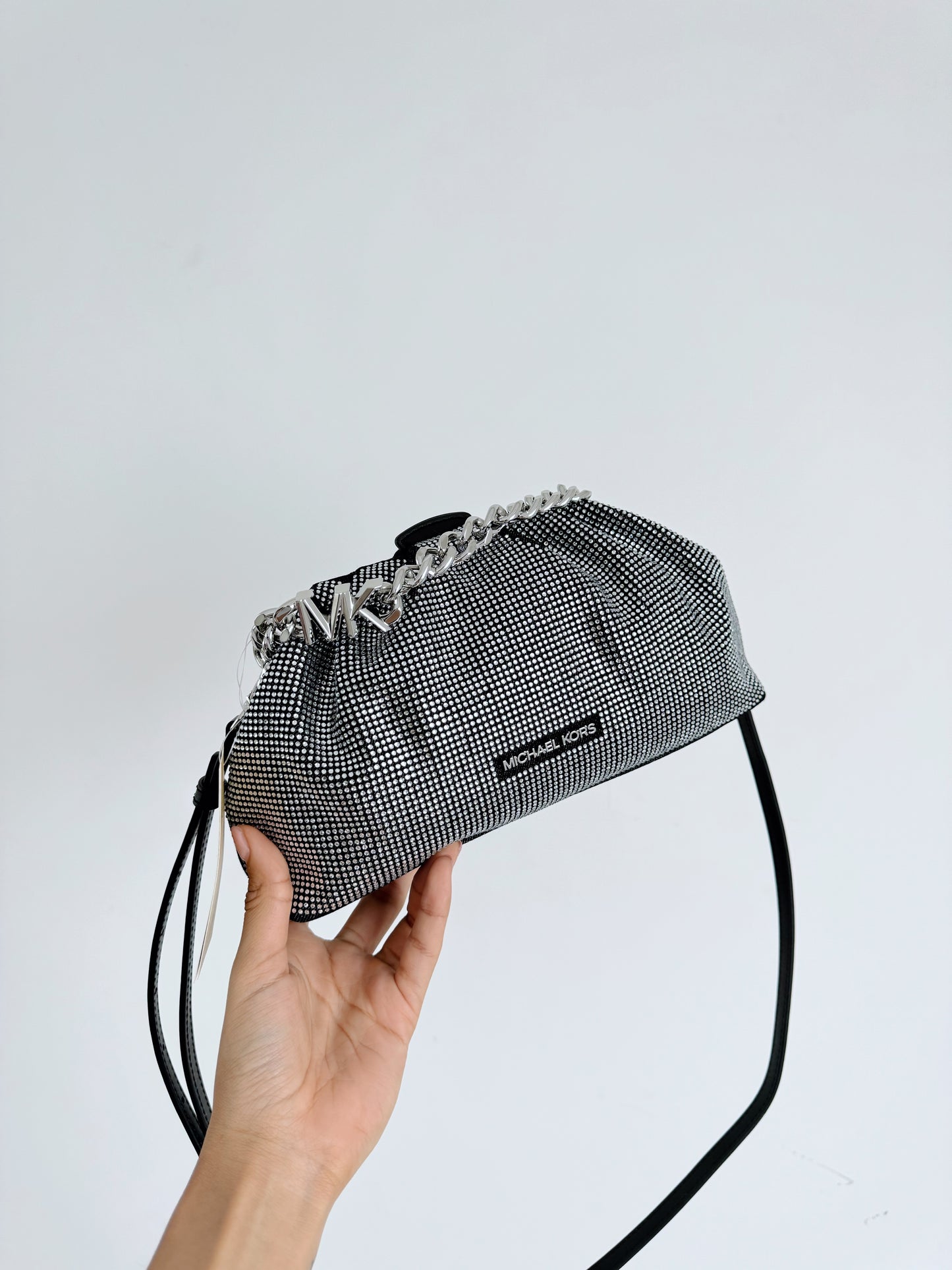 Denim Shimmer Bag