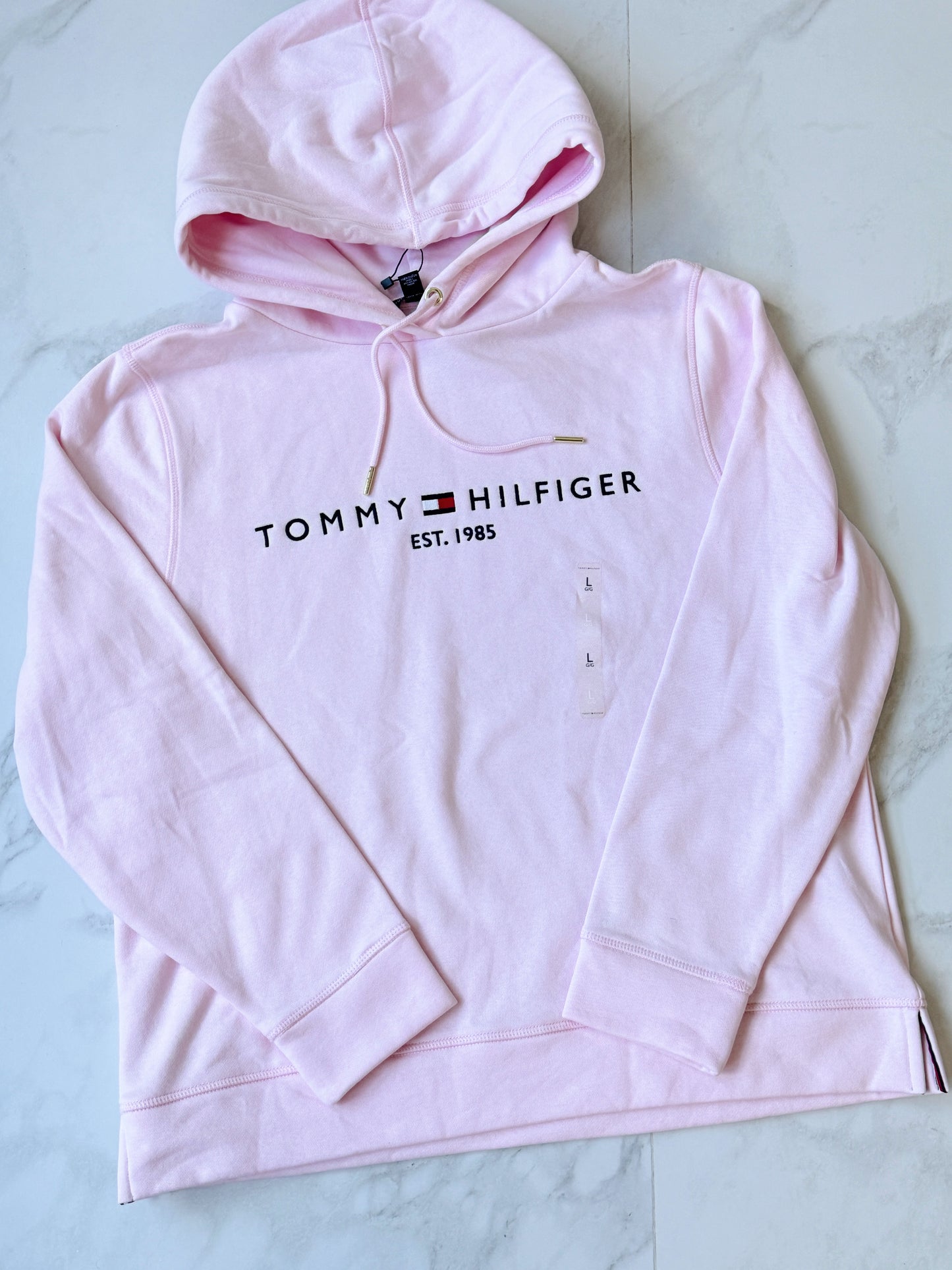 Hoodie Tommy Pink