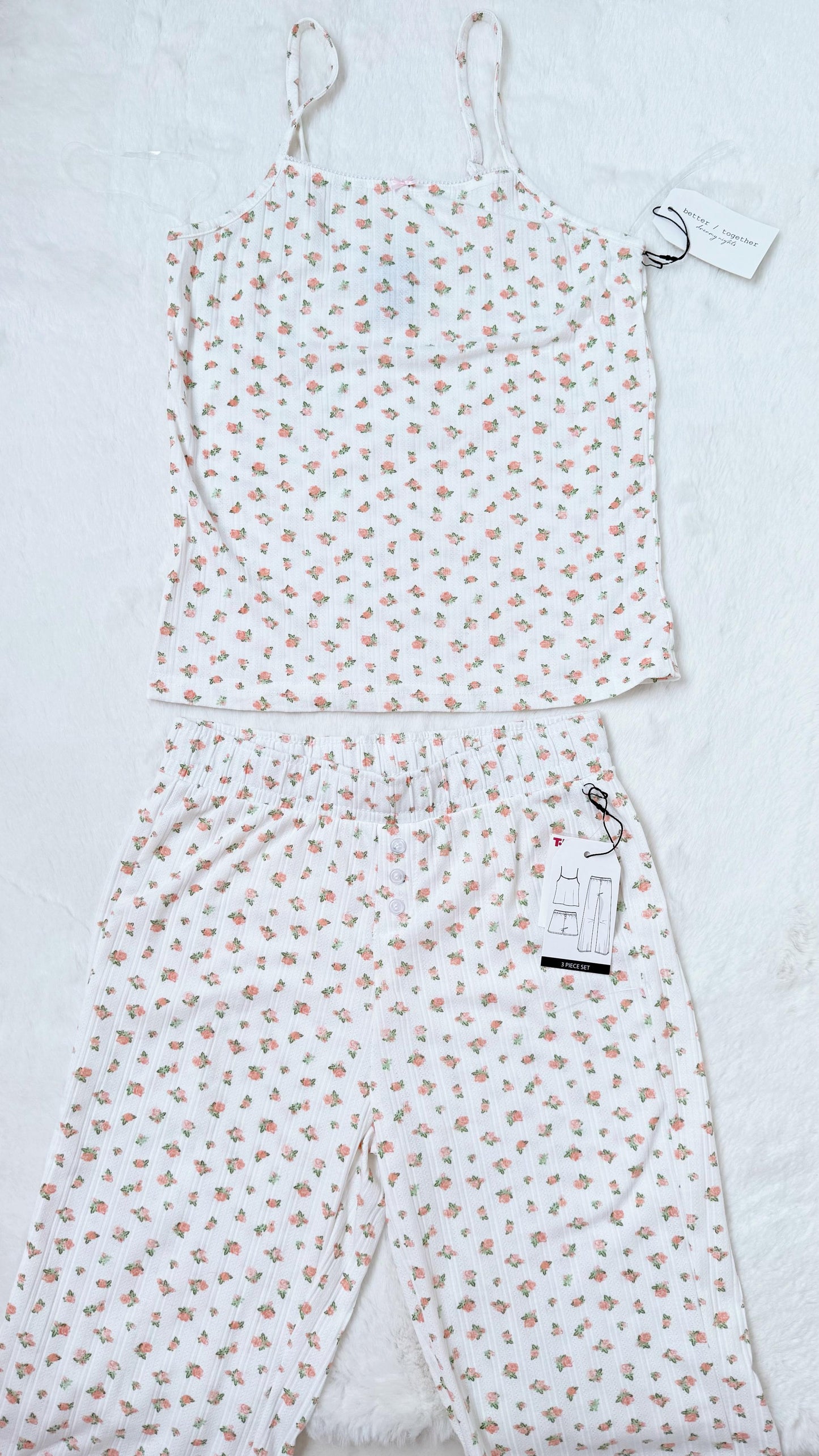 set pijama / 3 pzas