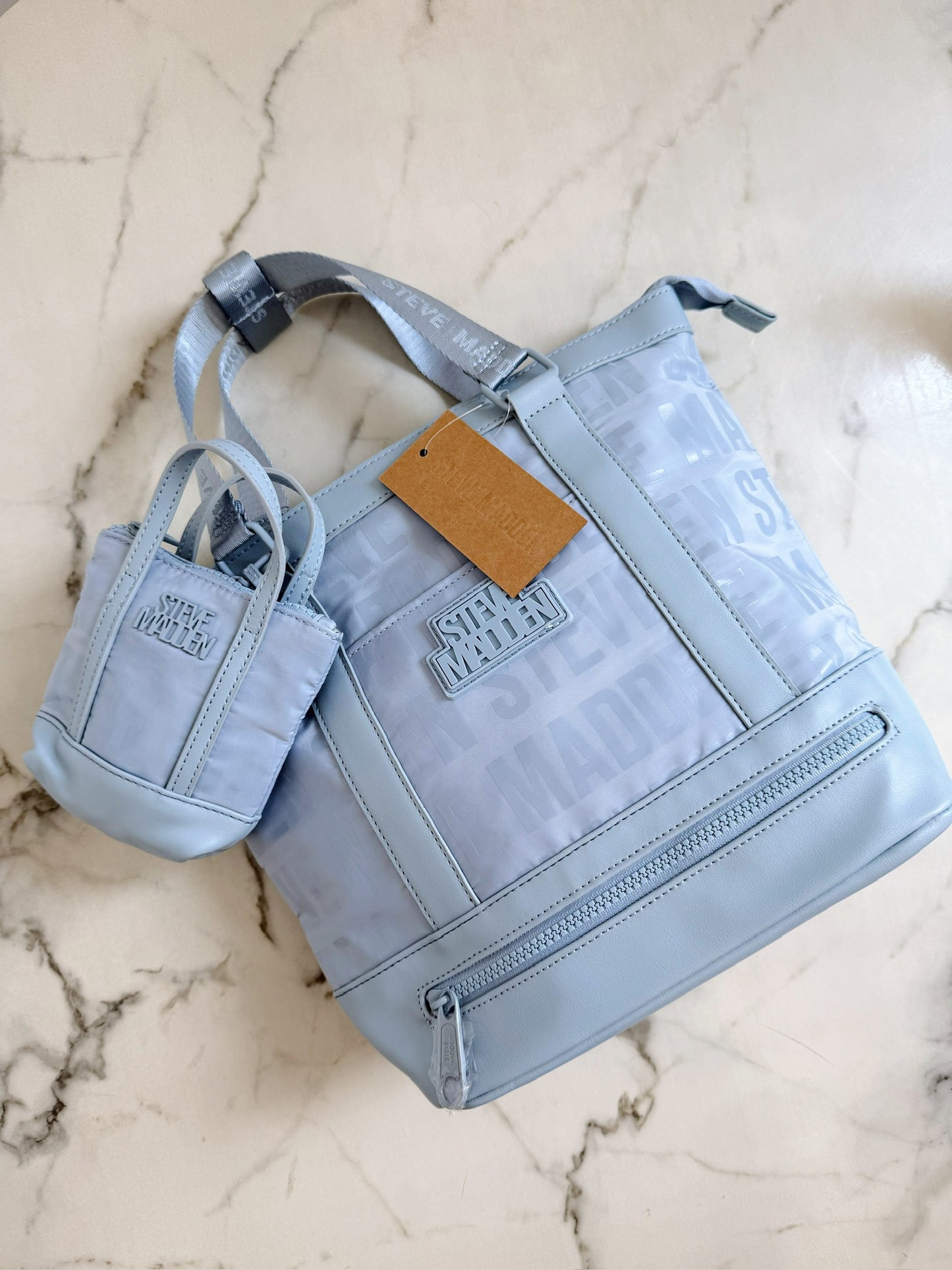 Tote - Backpack + Mini Charm