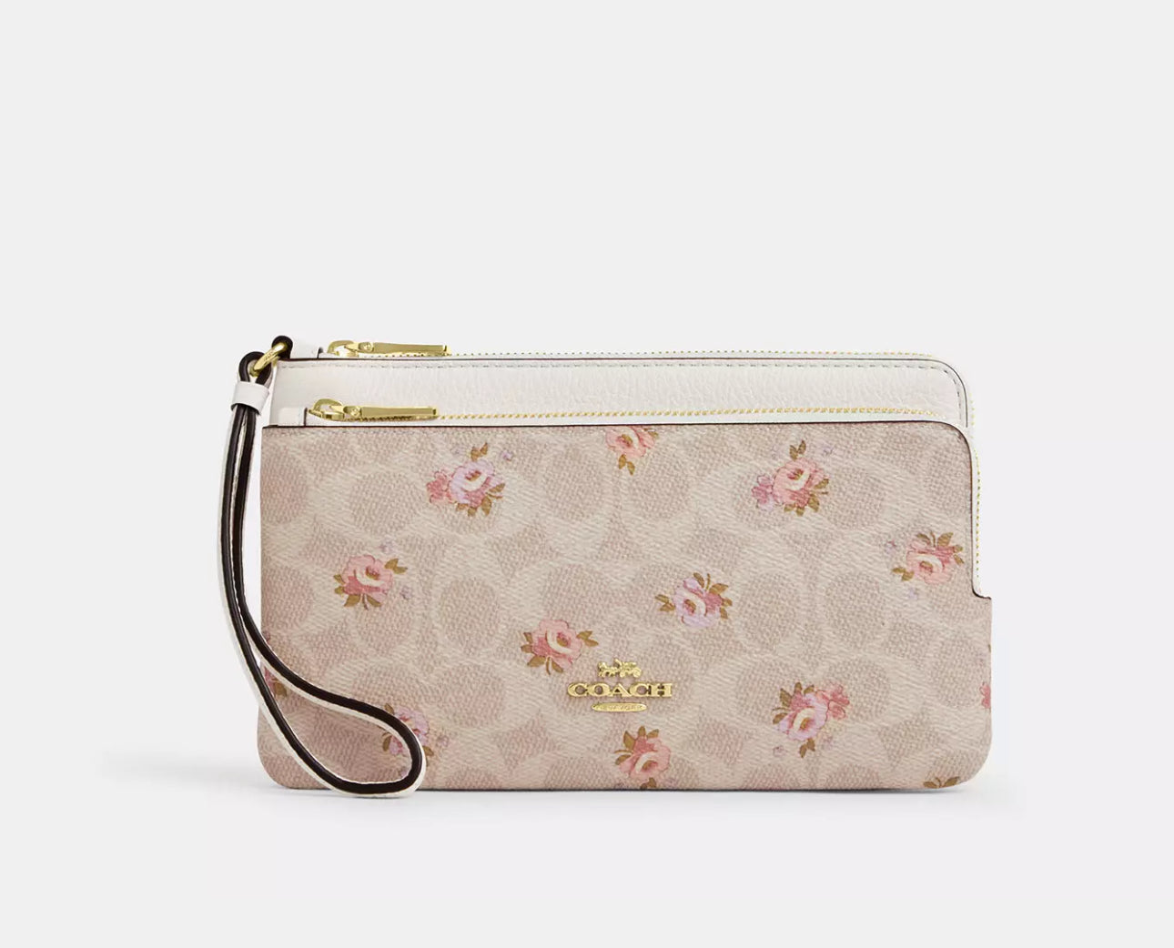 Double Zip Wristlet