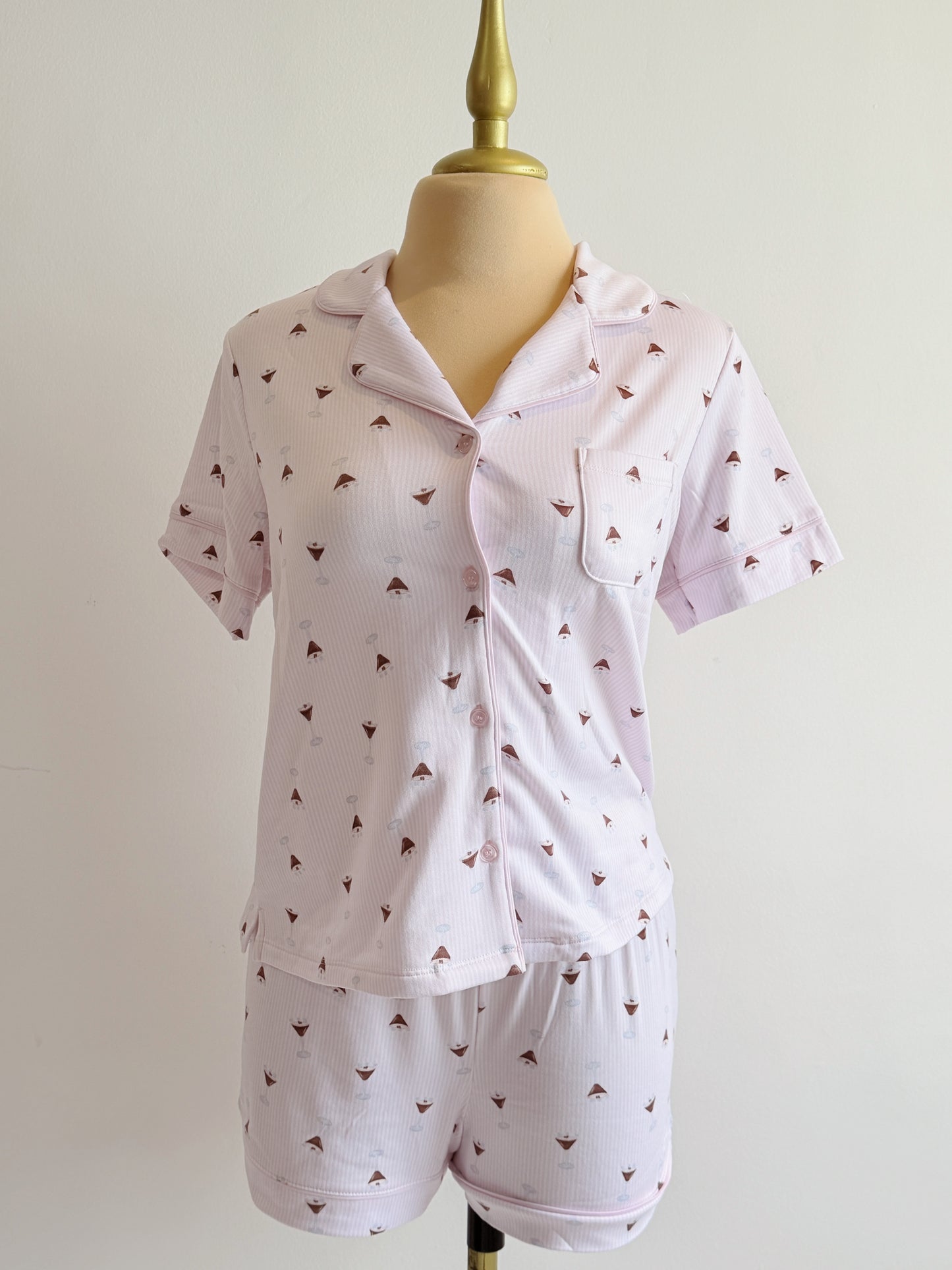 set pijama short / pantalón