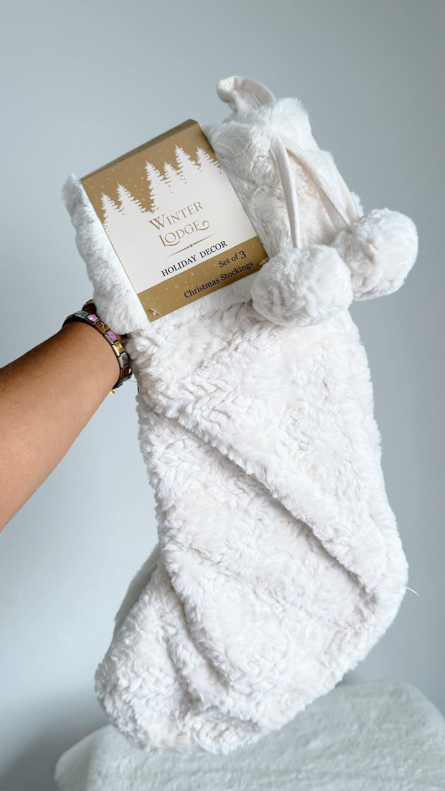 Set 3 Botas Navideñas