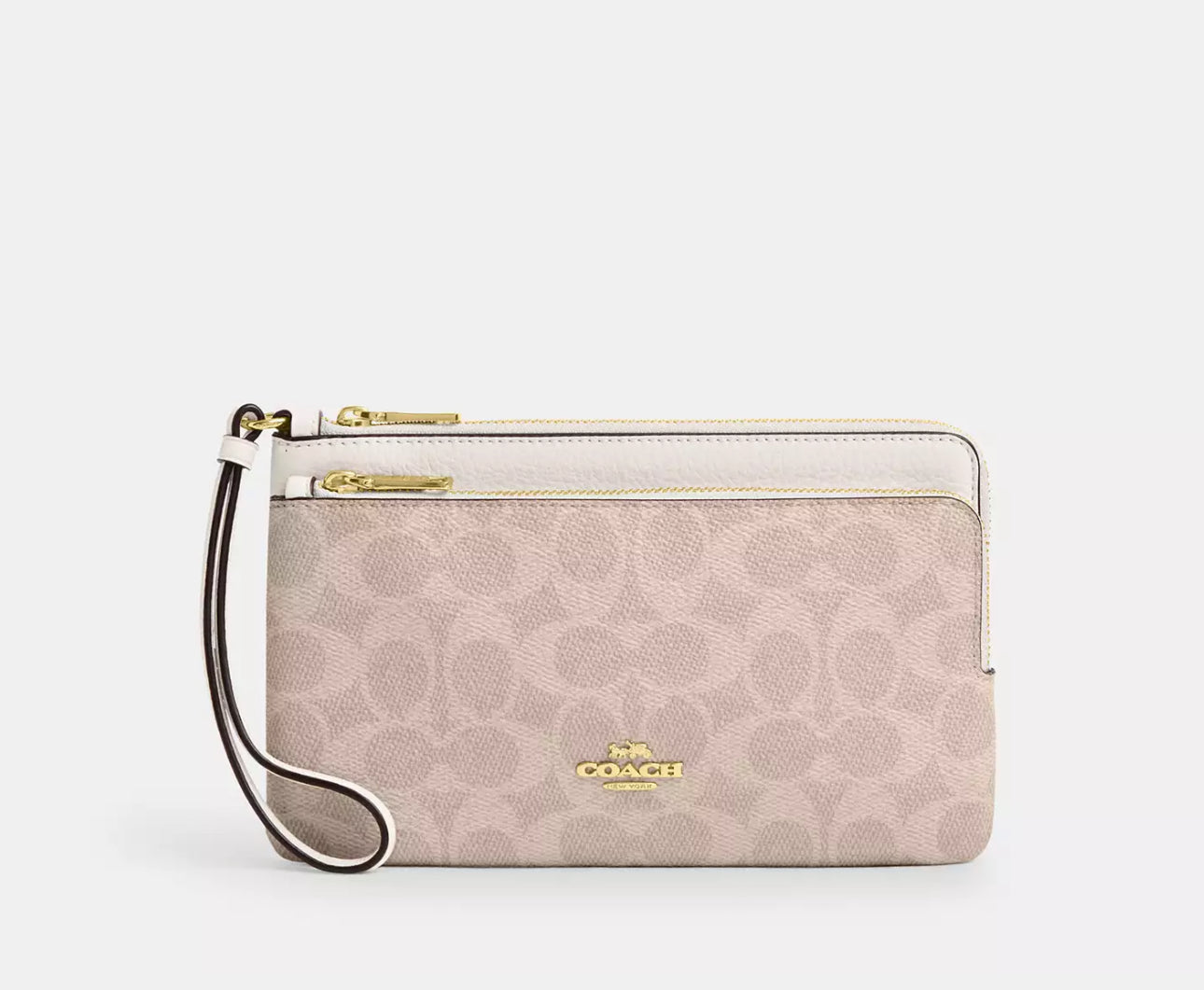 Double Zip Wristlet