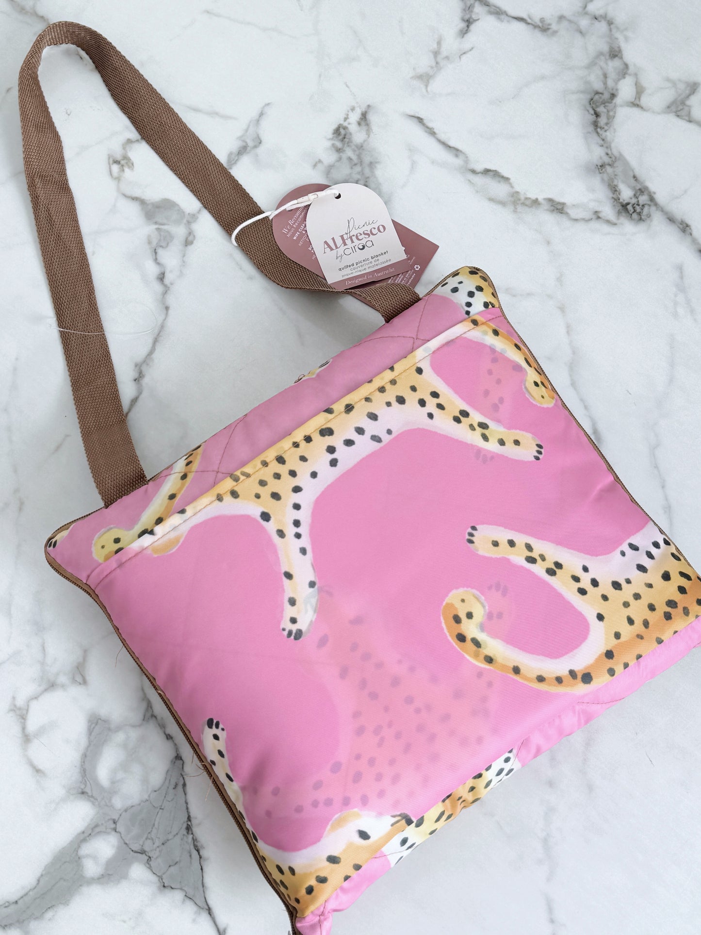 Manta de Picnic Print Leopardo 🐆