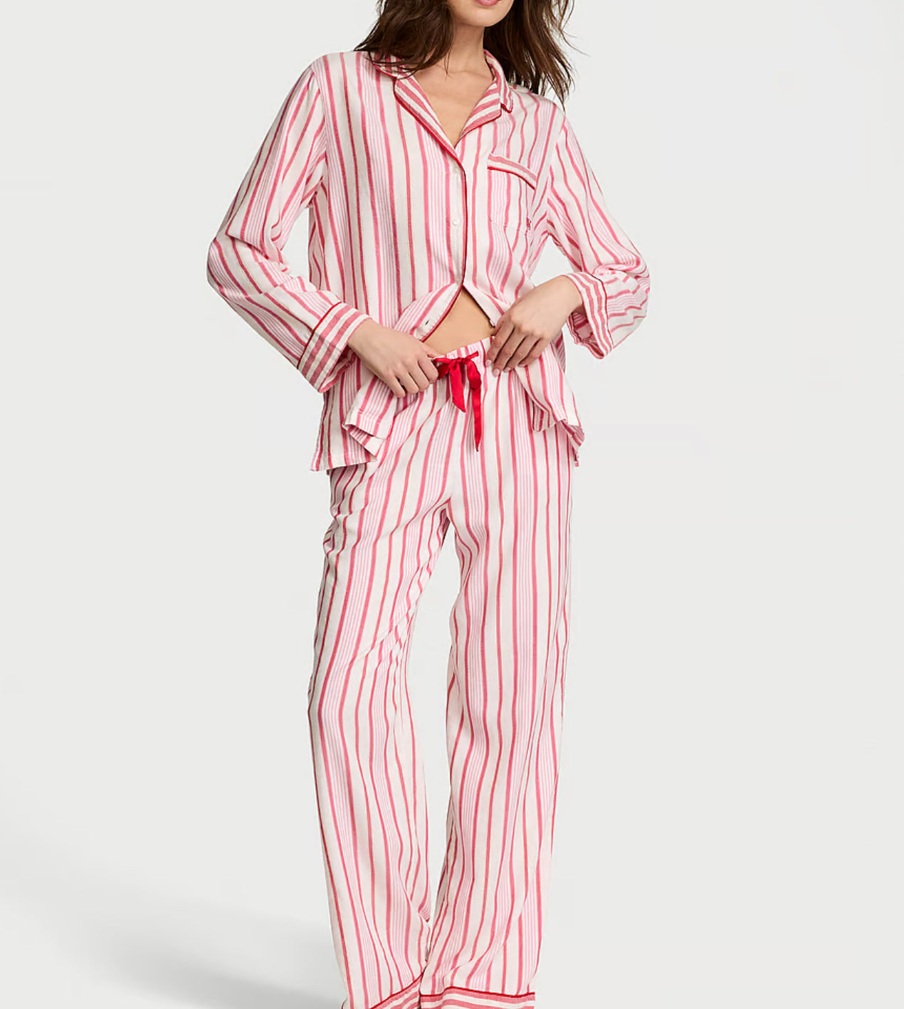 VICTORIA'S SECRET Flannel Long Pajama Set