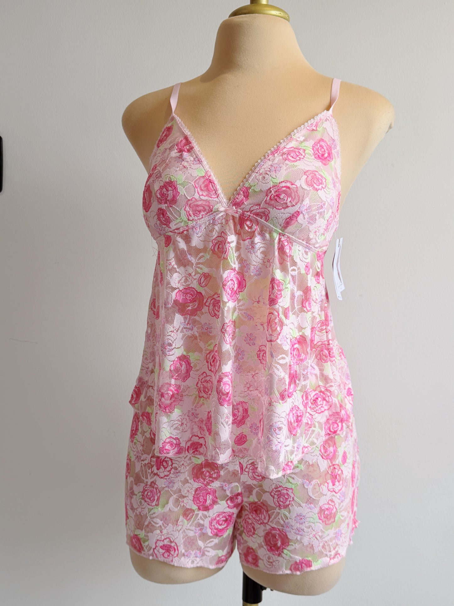 set pijama encaje