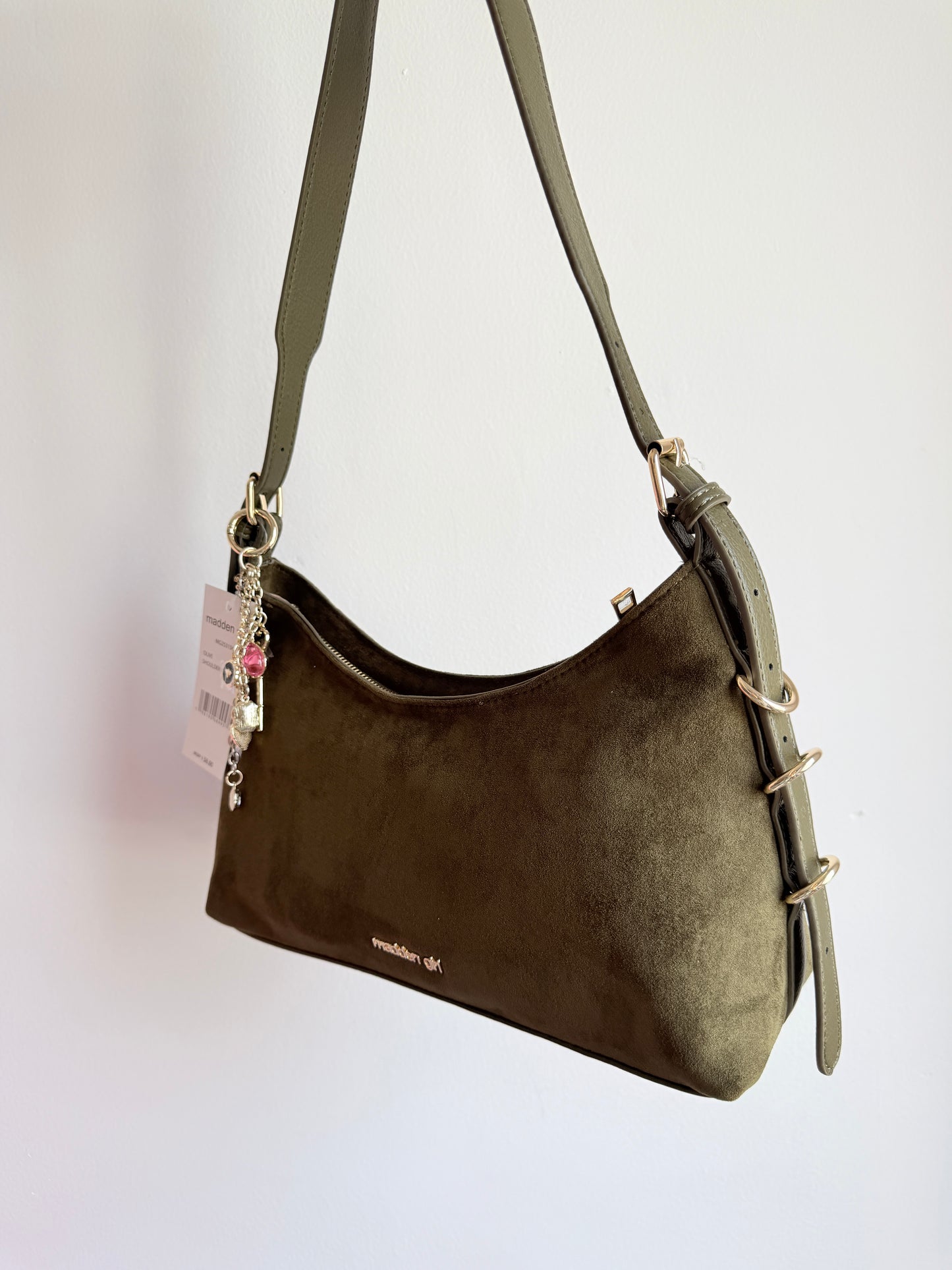 shoulder bag velour