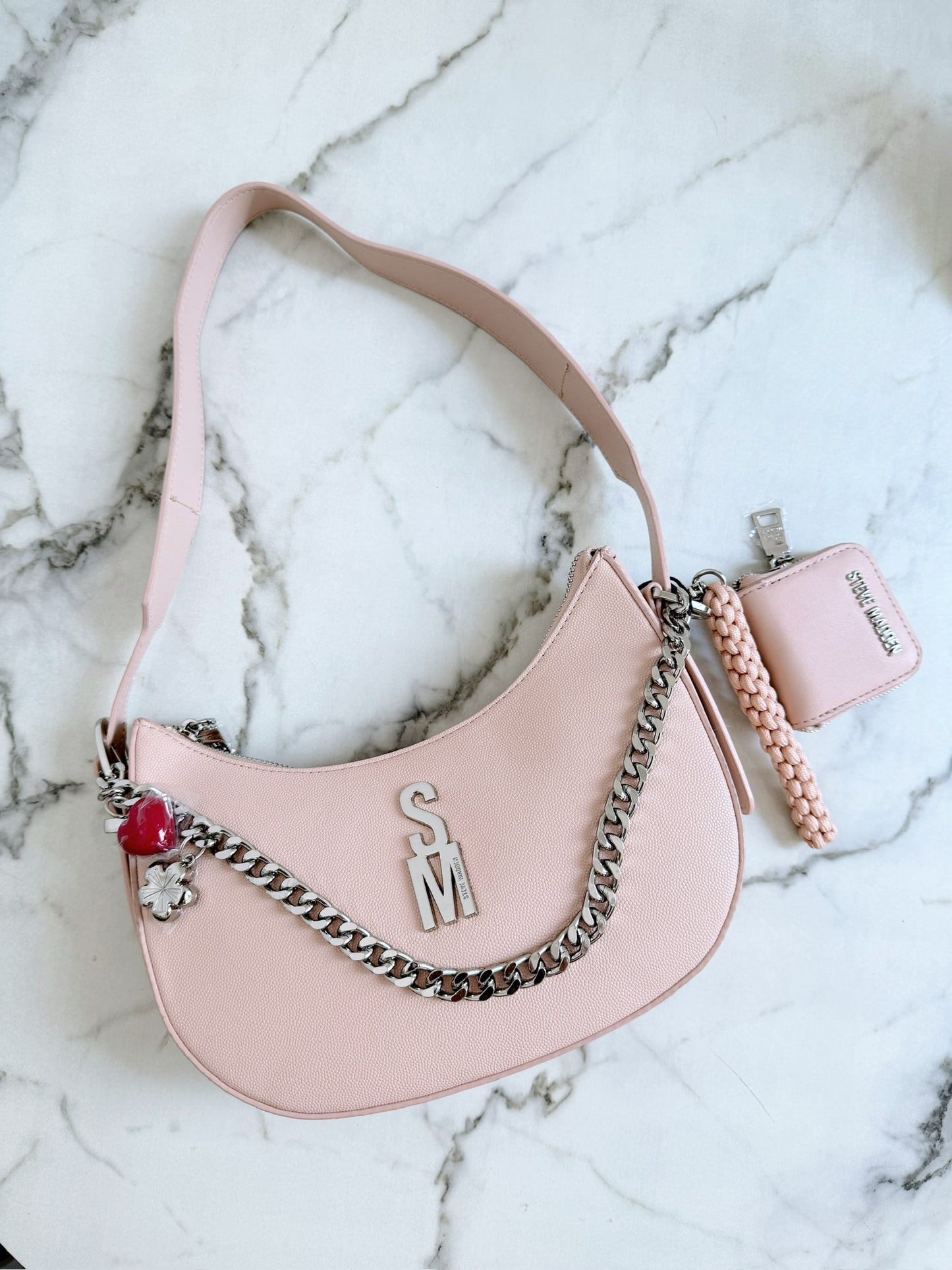 Teri Shoulder Bag + Charms + Pouch