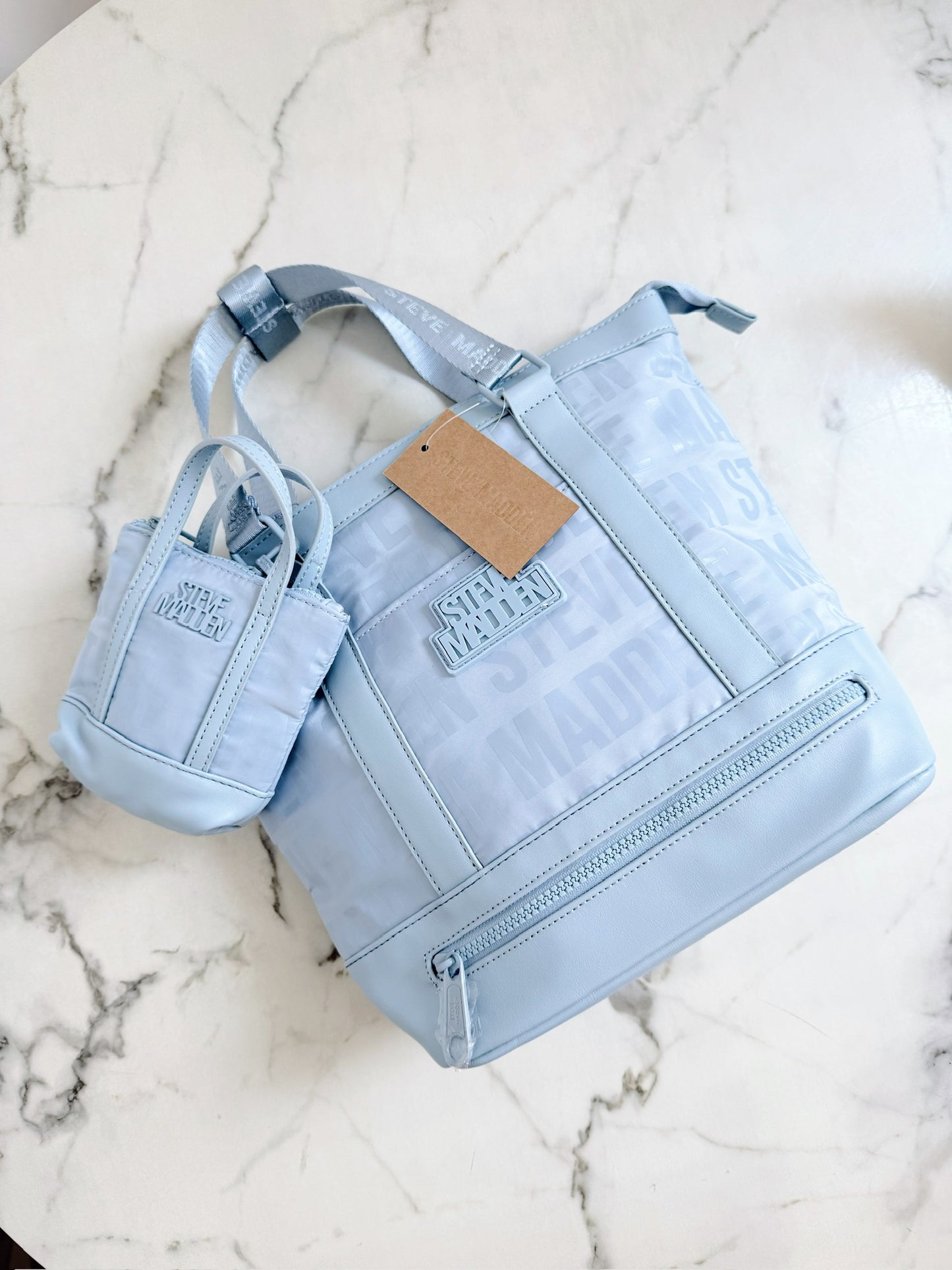 Tote - Backpack + Mini Charm
