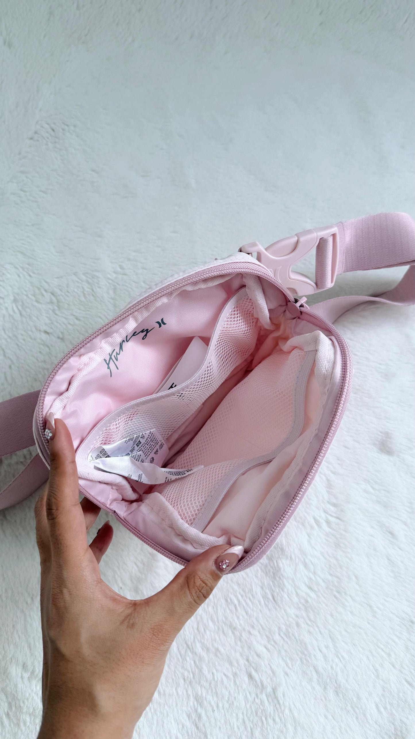 Belt bag cangurera pink