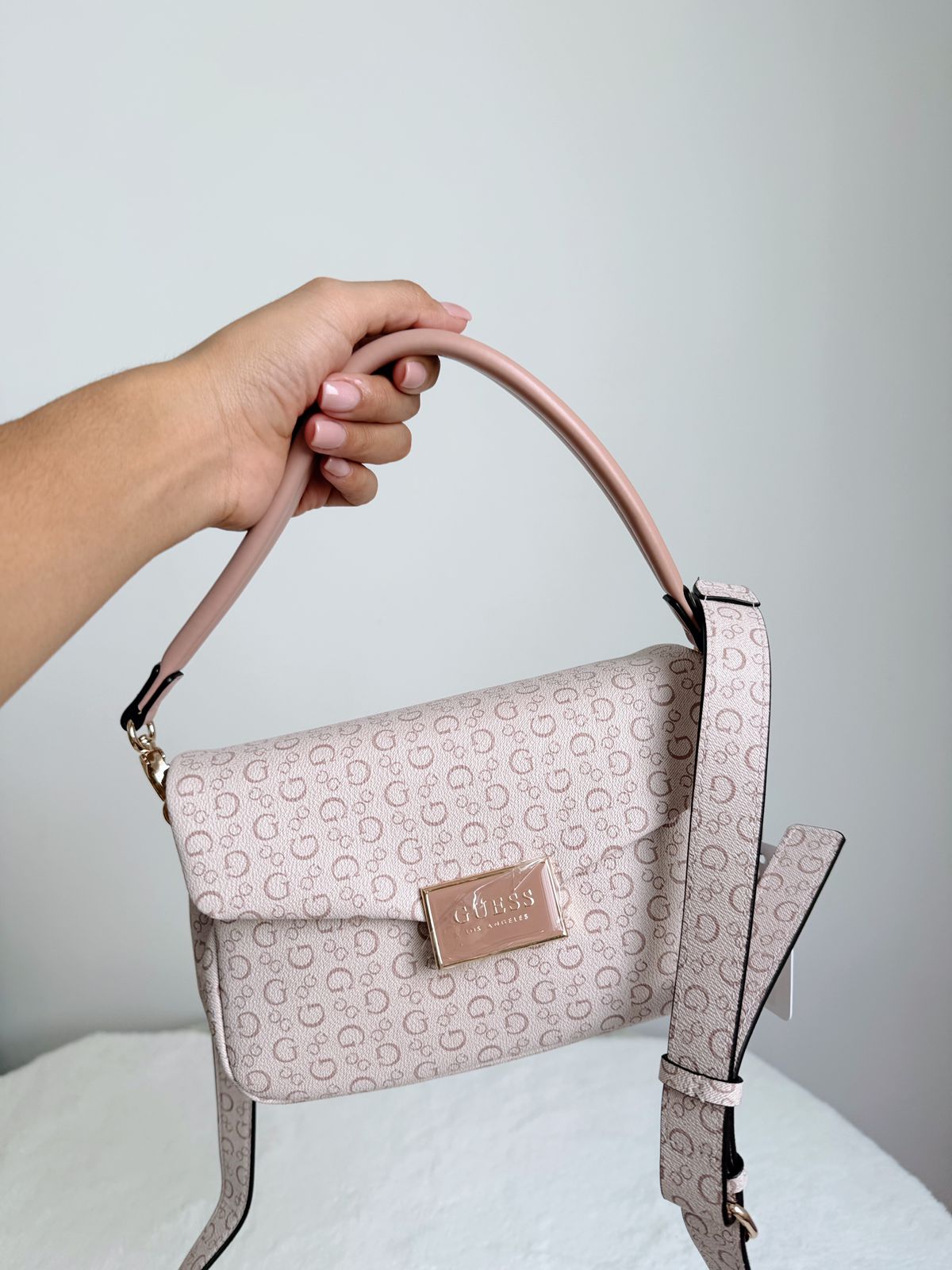 Guess canva Shoulder Bag