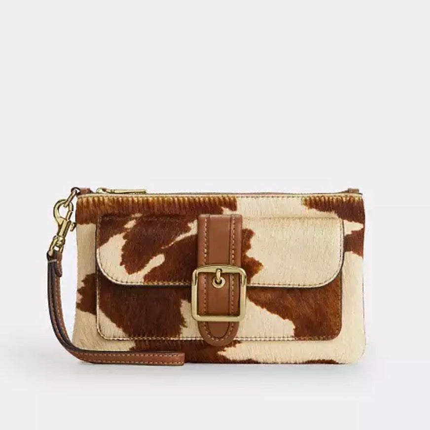 Ashton Wristlet In Haircalf