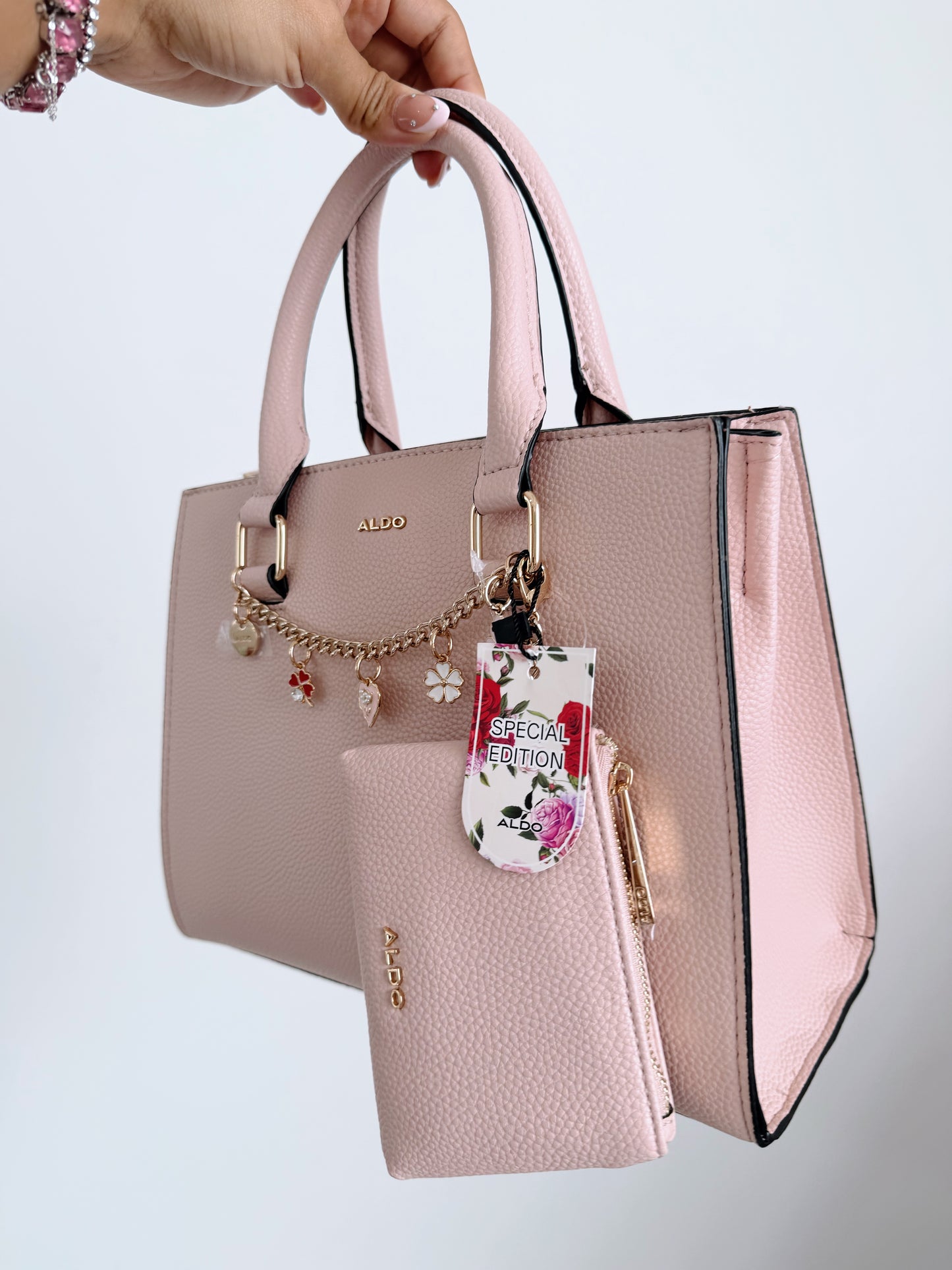 Crossbody + Chain Charms + Pouch