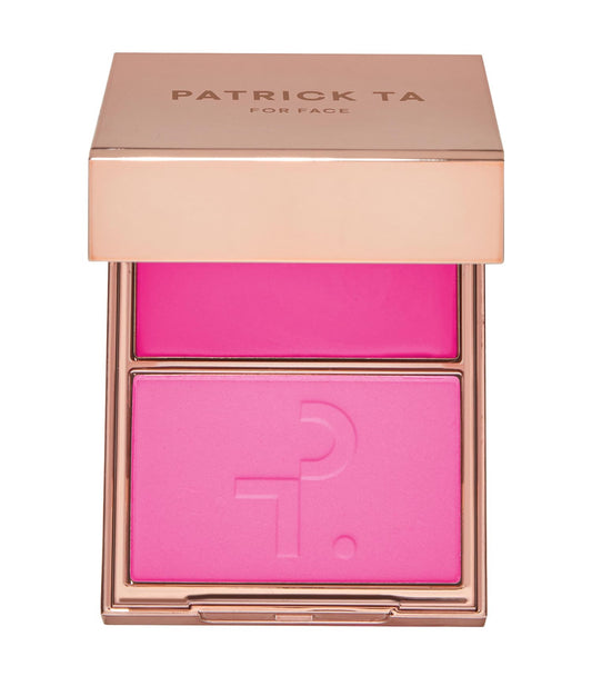 PATRICK TA Major Headlines Double-Take Crème & Powder Blush Duo
