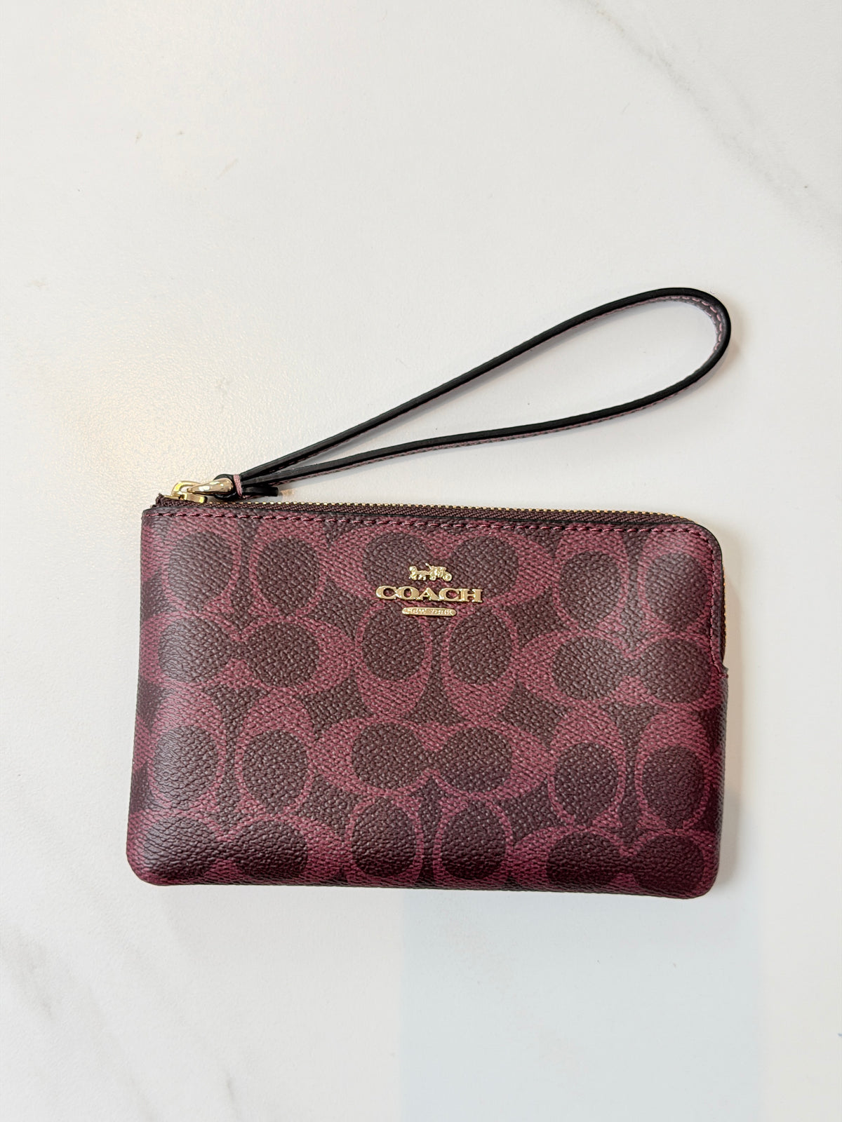 Corner Zip Wristlet