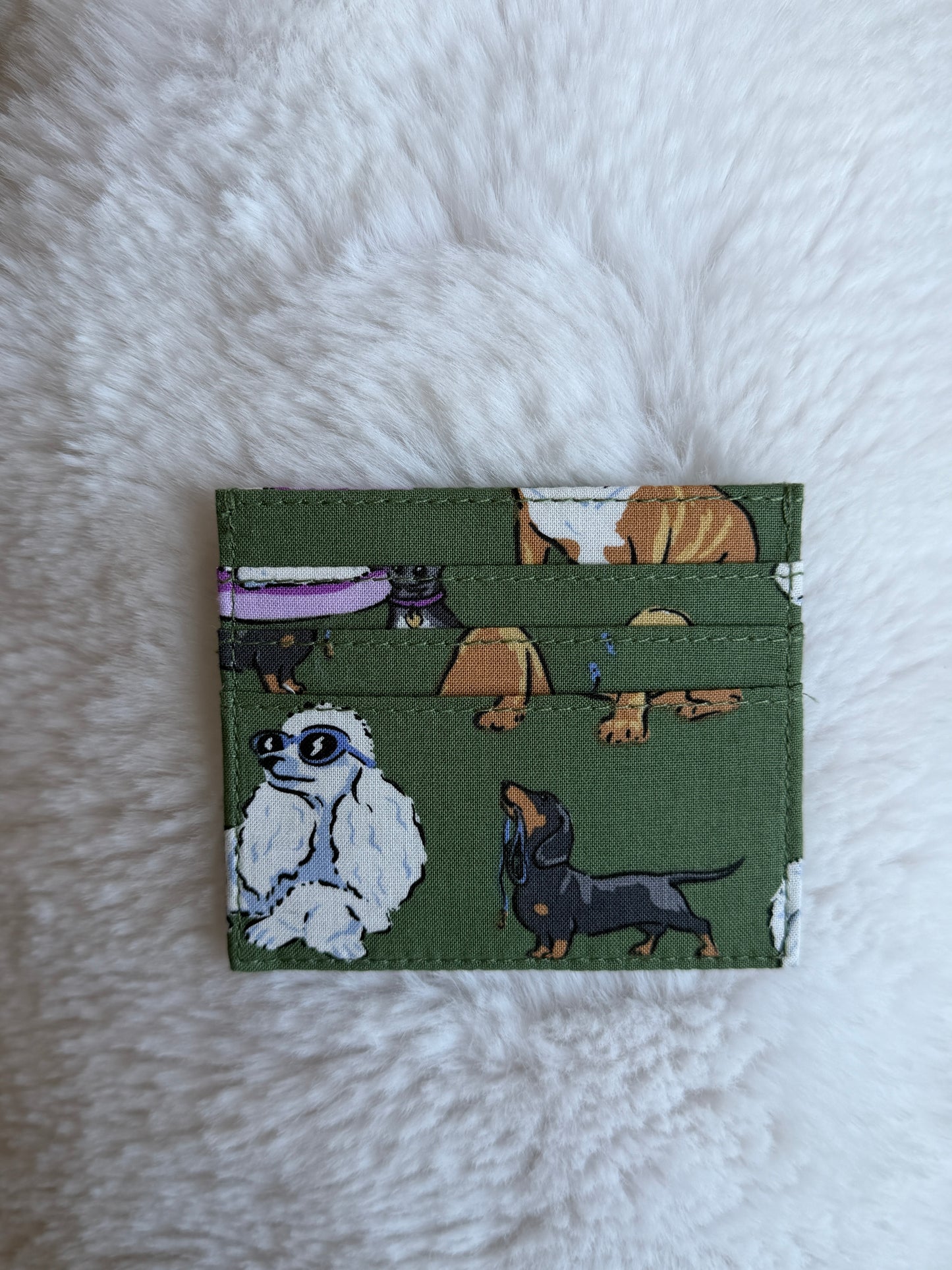 Tarjetero Print Perros