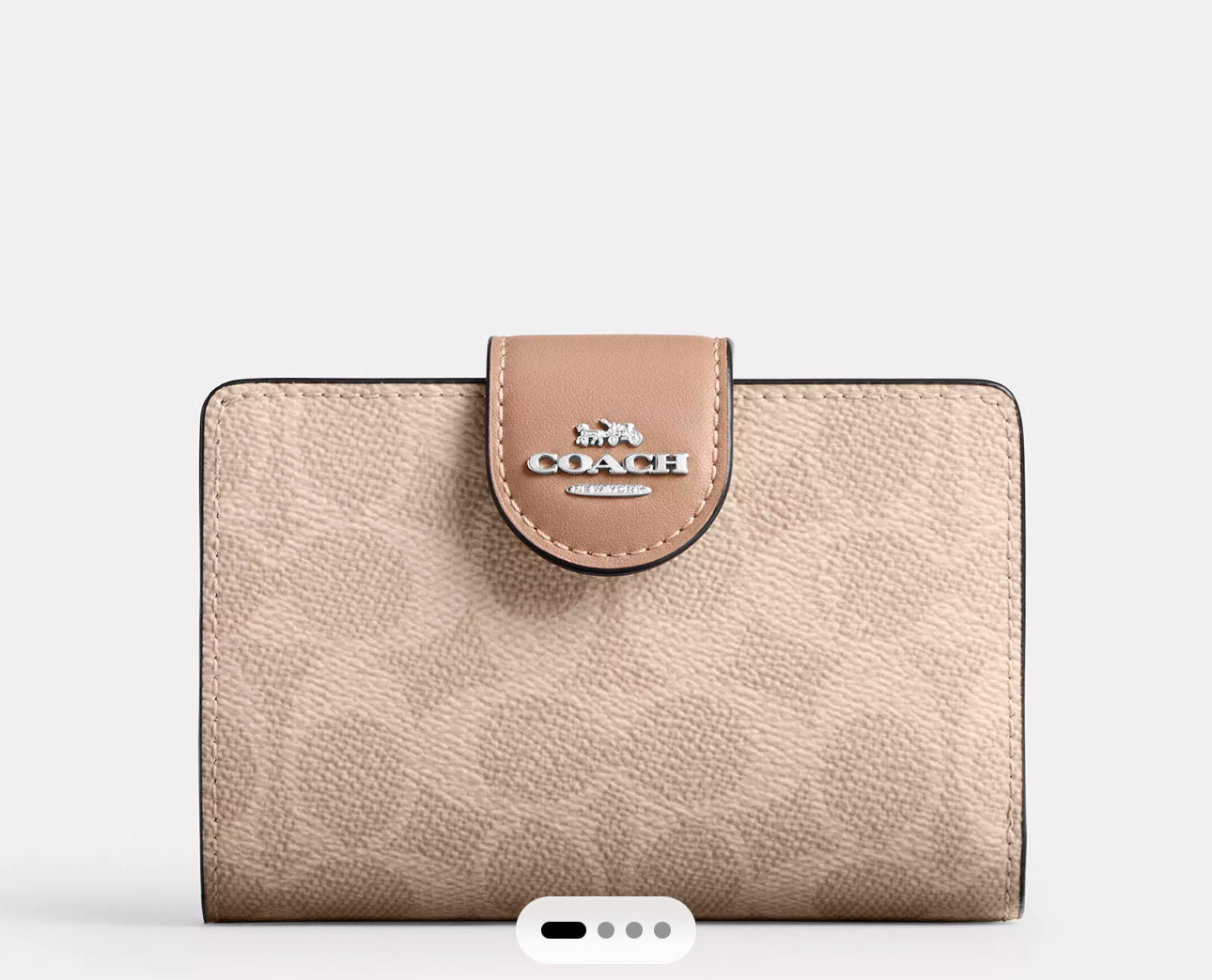 Medium Corner Zip Wallet