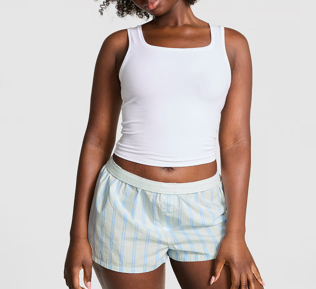 SILKY BOXY PAJAMA SHORTS