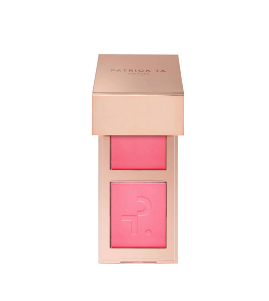 Mini Major Headlines Double-Take Crème & Powder Blush Duo