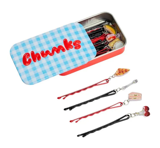Chunks Bobby Pin Tin in Picnic
