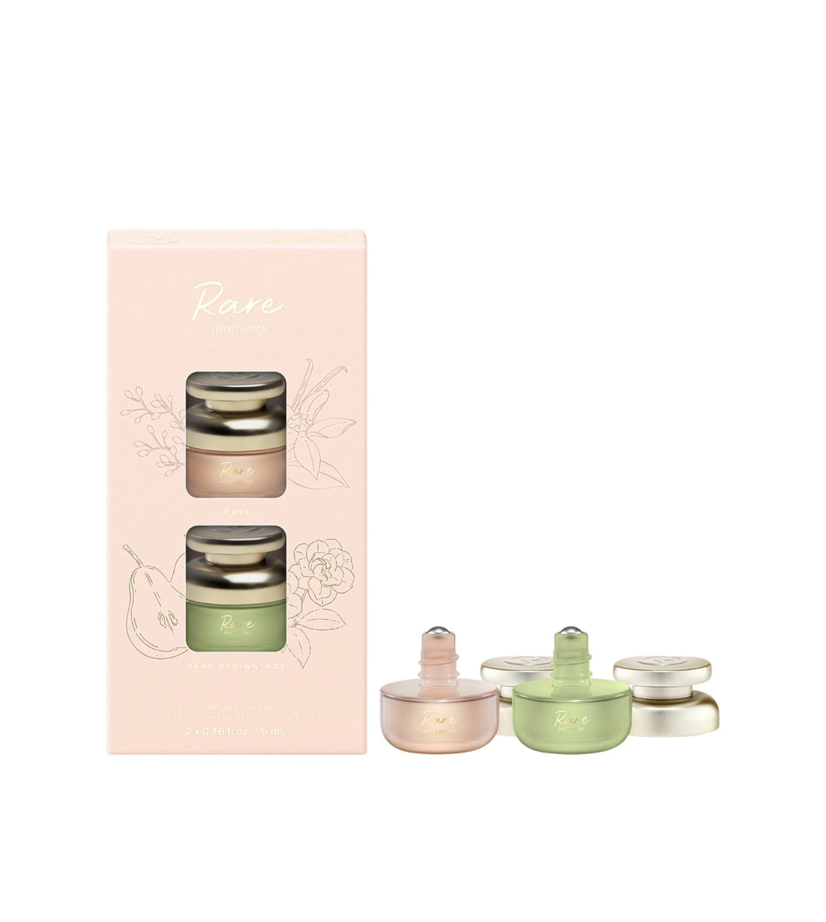 Rare Beauty by Selena Gomez Rare Moments Eau De Parfum Rollerball Mini Duo