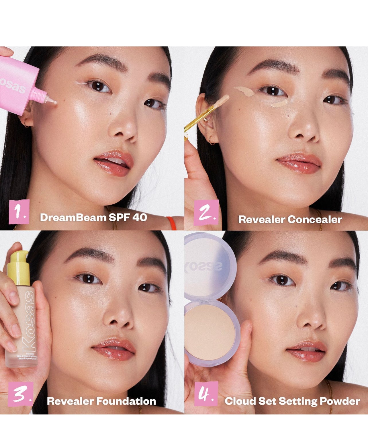 DreamBeam Silicone-Free Mineral Sunscreen SPF 40 with Ceramides and Peptides