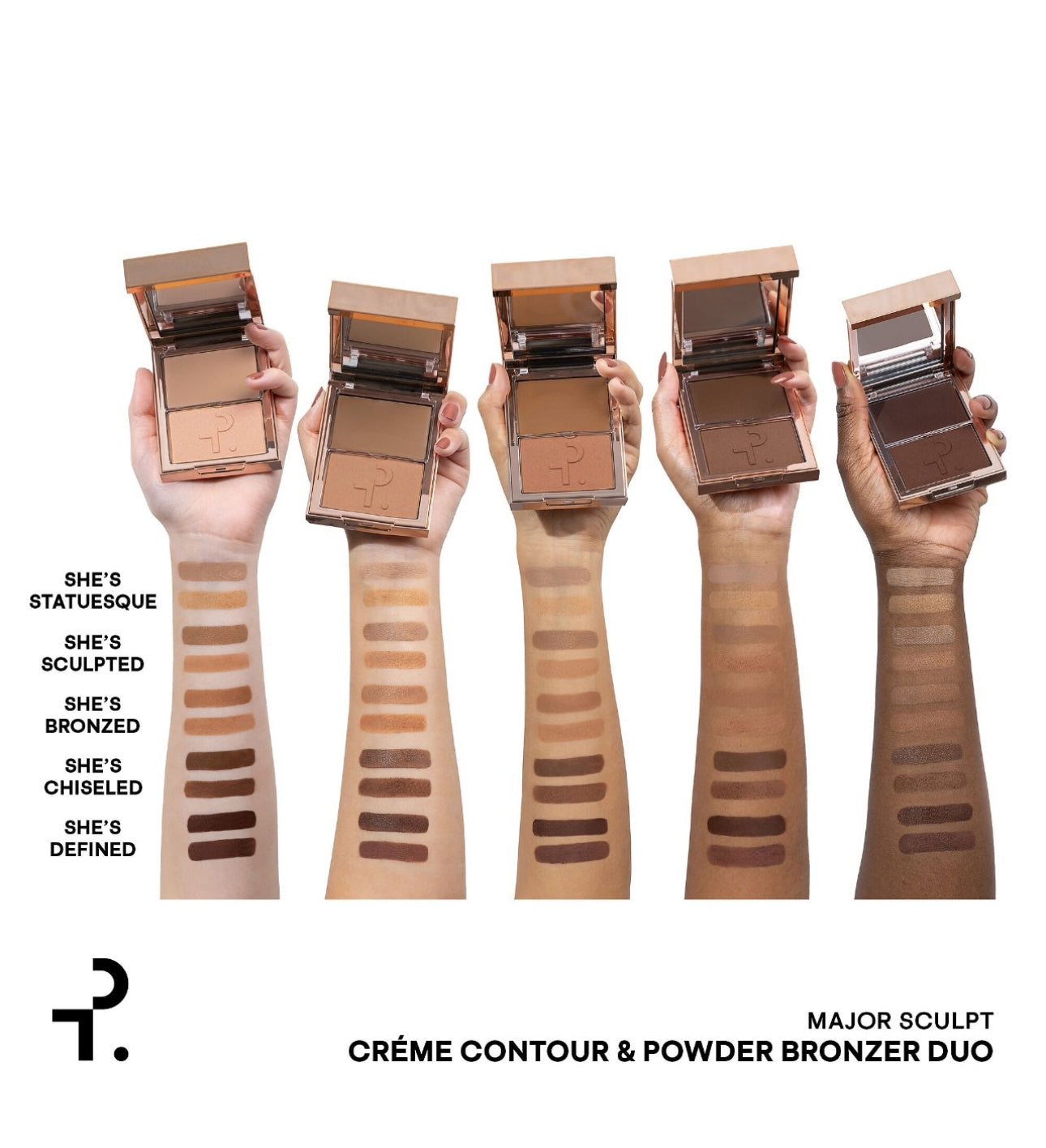 Patrick Ta - Major Sculpt Crème Contour & Powder Bronzer Duo