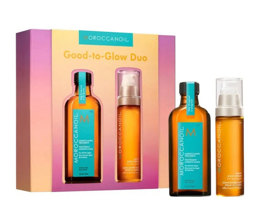 Moroccanoil Good-to-Glow Moroccanoil Hair Treatment Set