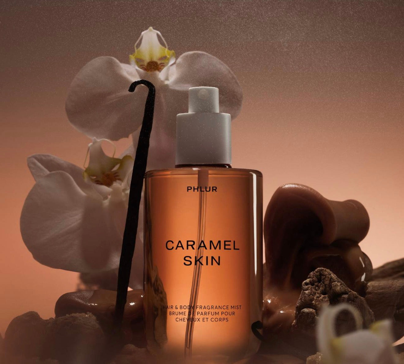 PHLUR Mini Caramel Skin Body & Hair Fragrance Mist