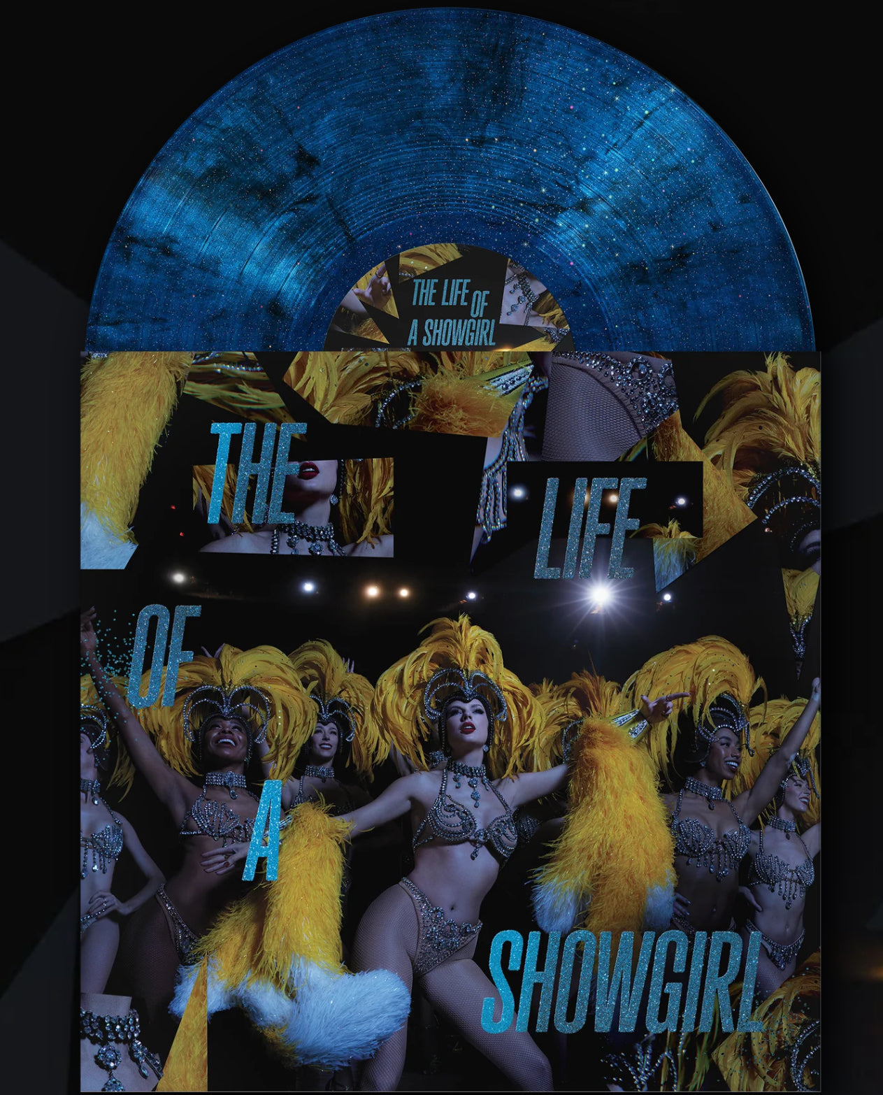 THE LIFE OF A SHOWGIRL: BABY, THAT'S SHOW BUSINESS EDITION (LAKESIDE BEACH BLUE SPARKLE VINYL)