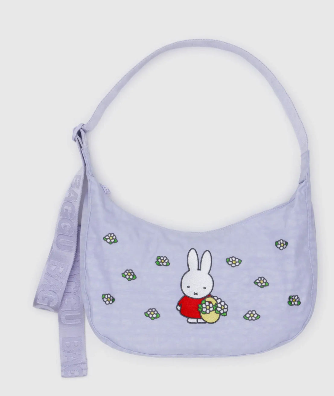 Medium Nylon Crescent Bag