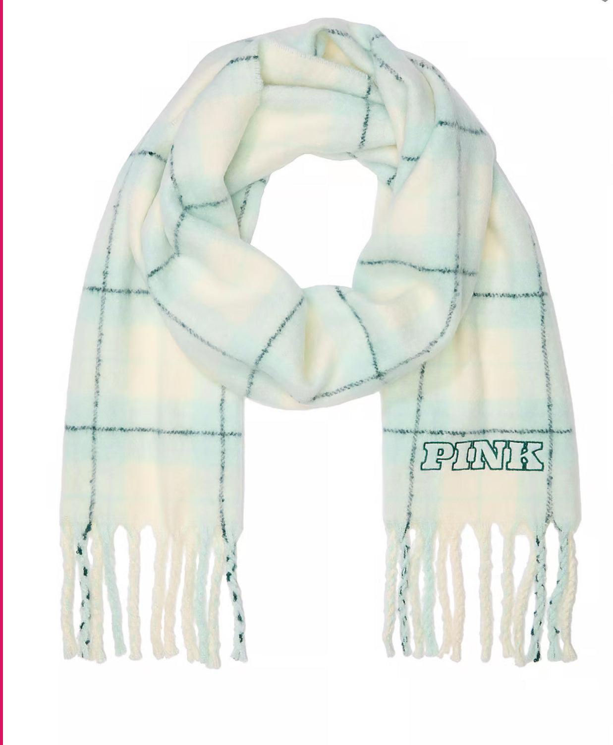 PINK OVERSIZED SCARF