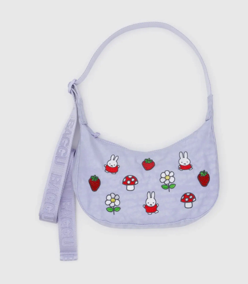 Small Nylon Crescent Bag