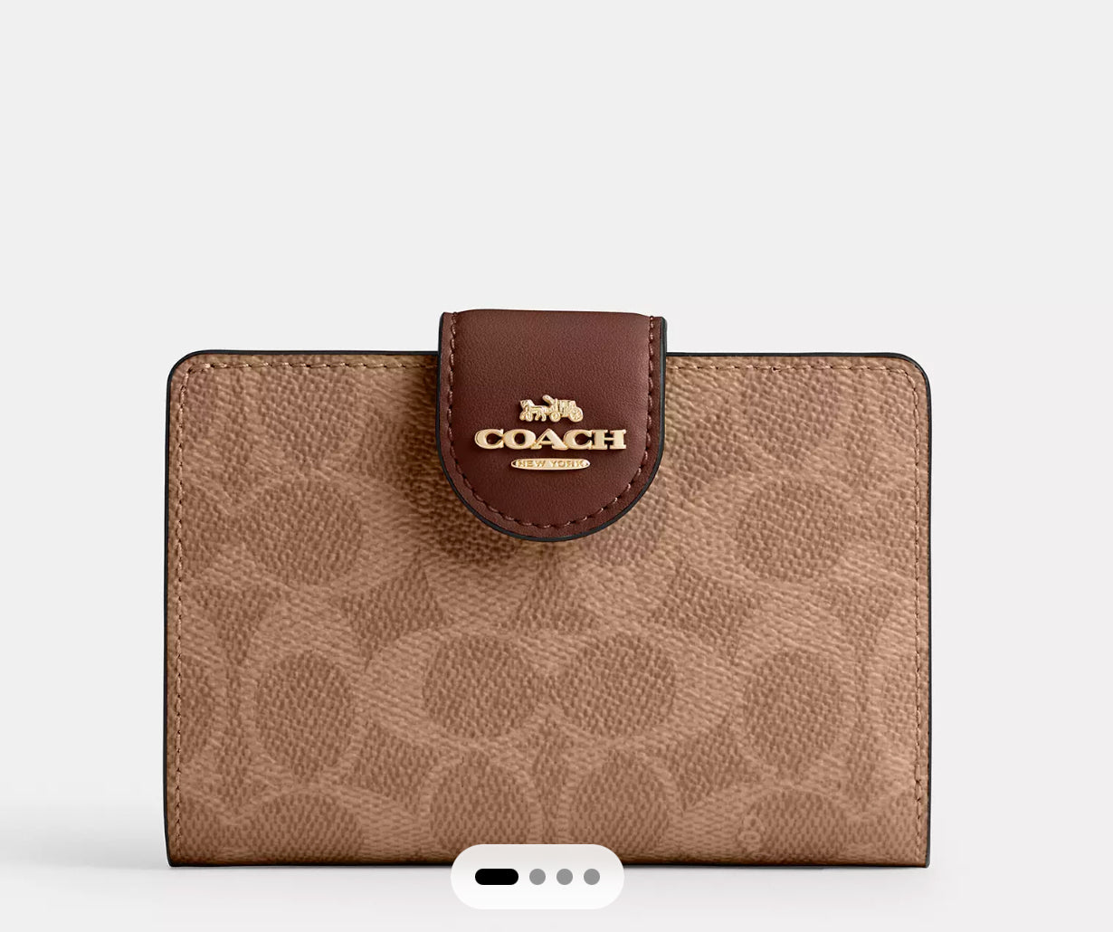 Medium Corner Zip Wallet