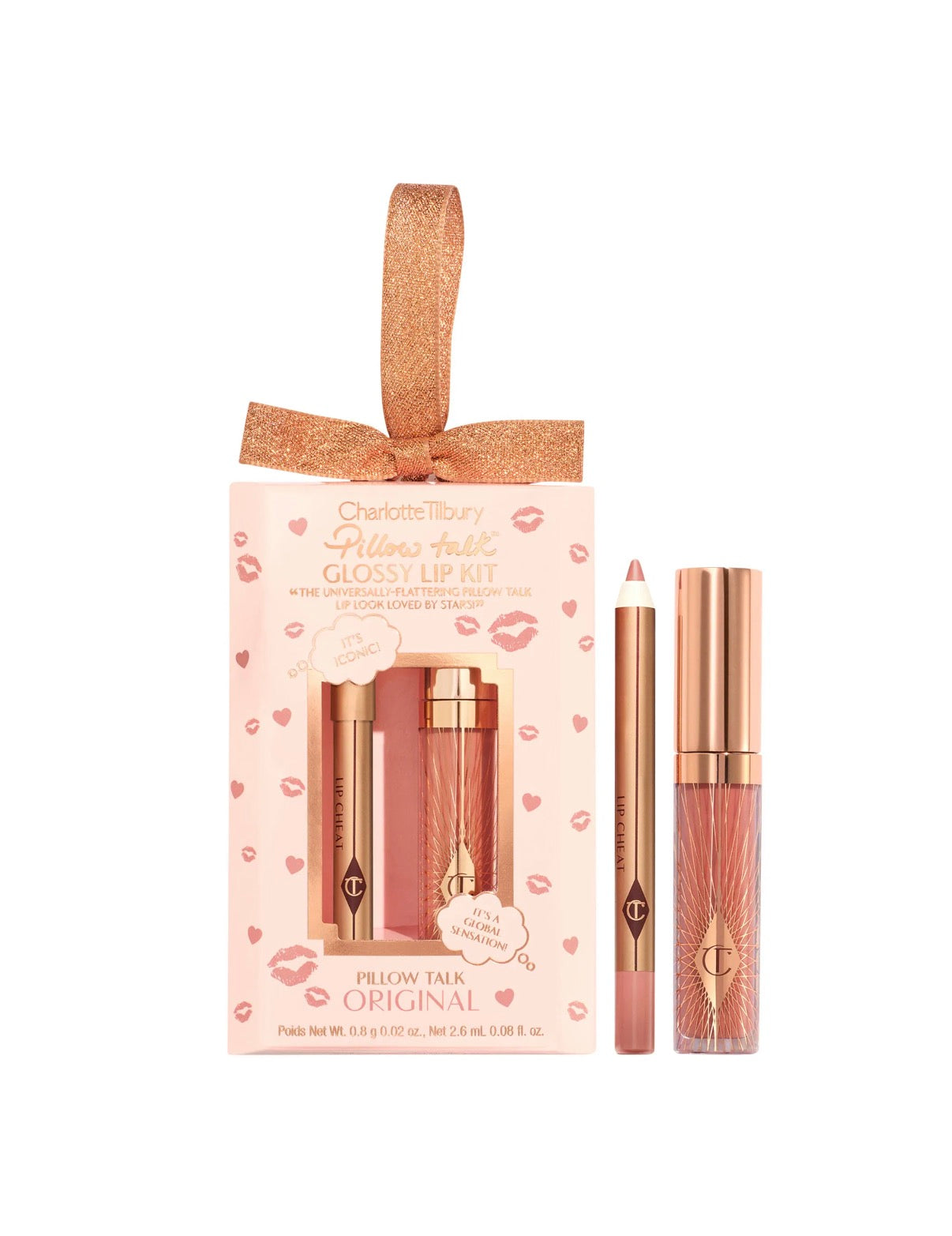 Mini Pillow Talk Glossy Lip Duos