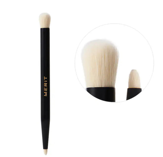 MERIT Brush No. 2 Double Sided Eyeshadow Brush