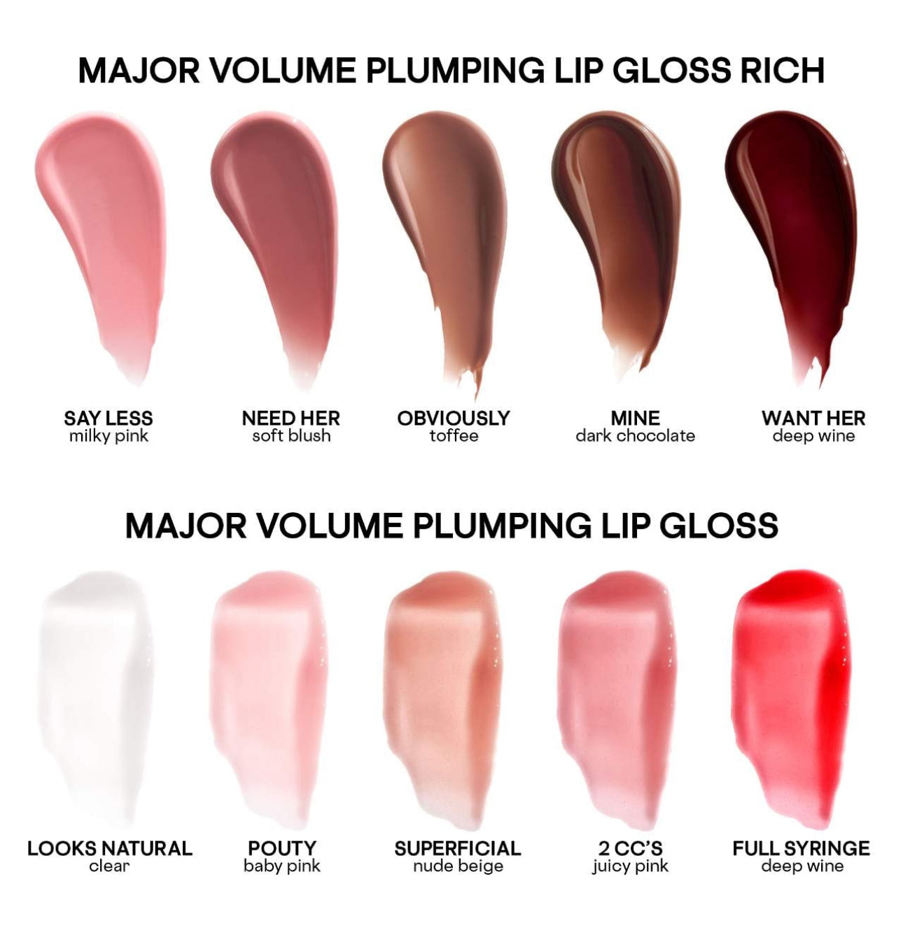 Major Volume Plumping Gloss Patrick TA