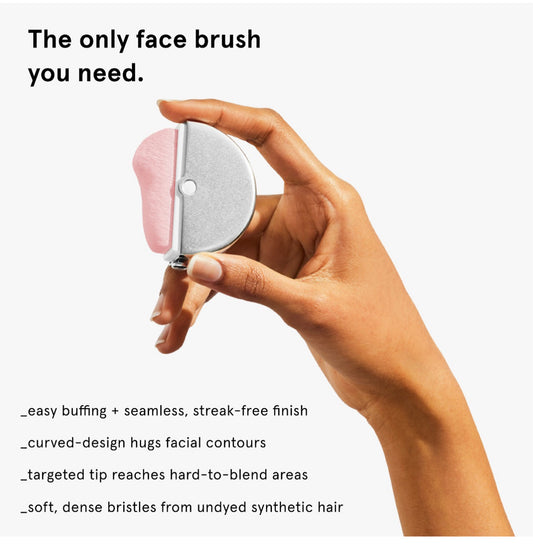 Stretch Blending and Buffing Face Brush Glossier
