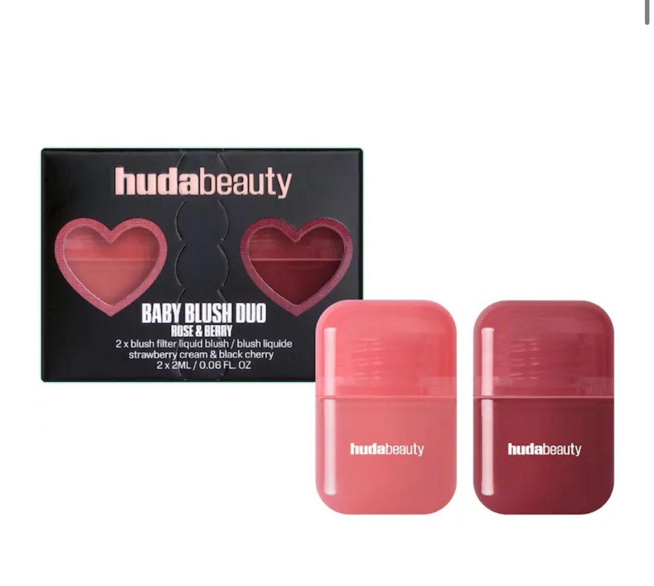 HUDA BEAUTY Mini Baby Blush Duo Set