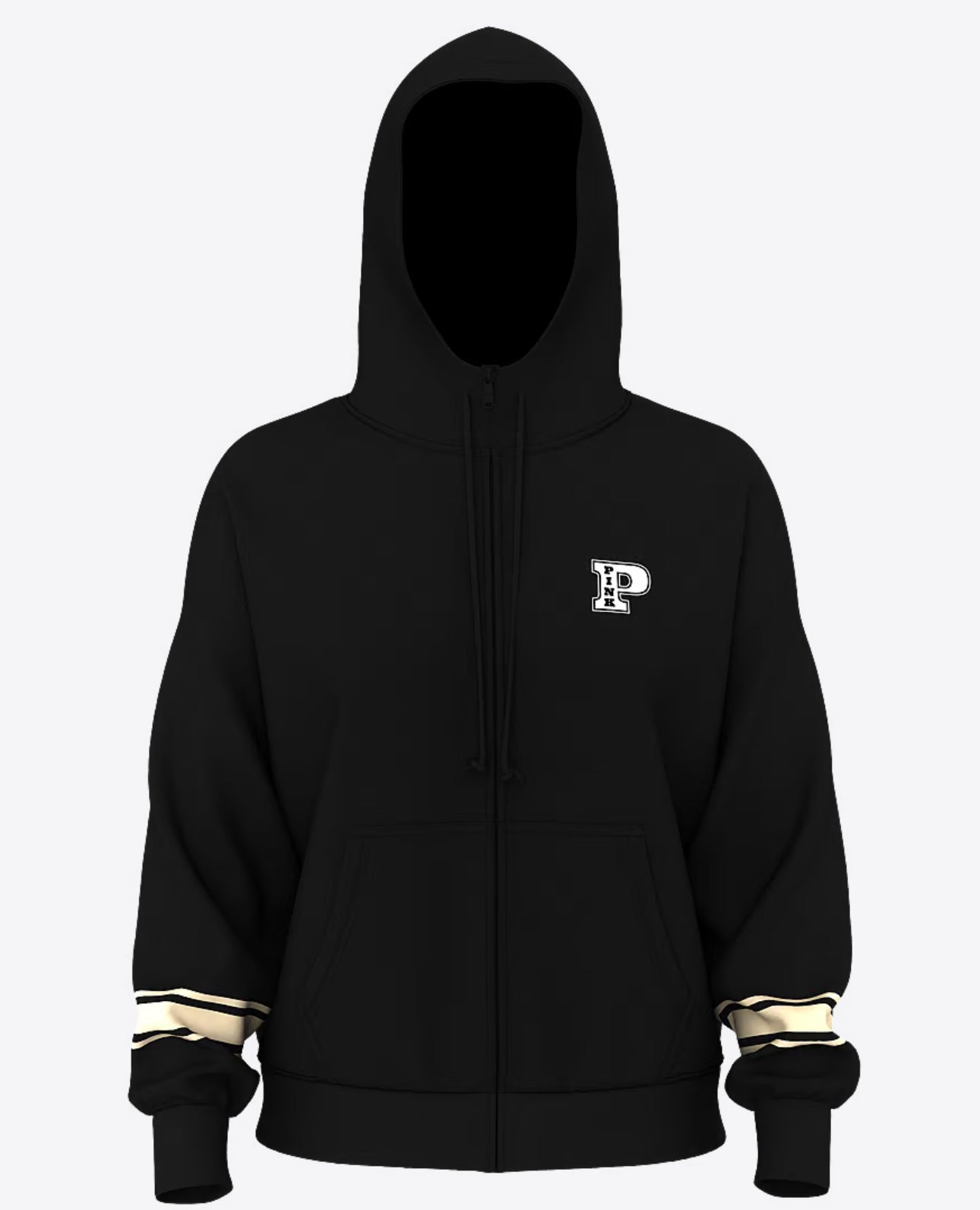 IVY FLEECE CAMPUS FULL-ZIP HOODIE