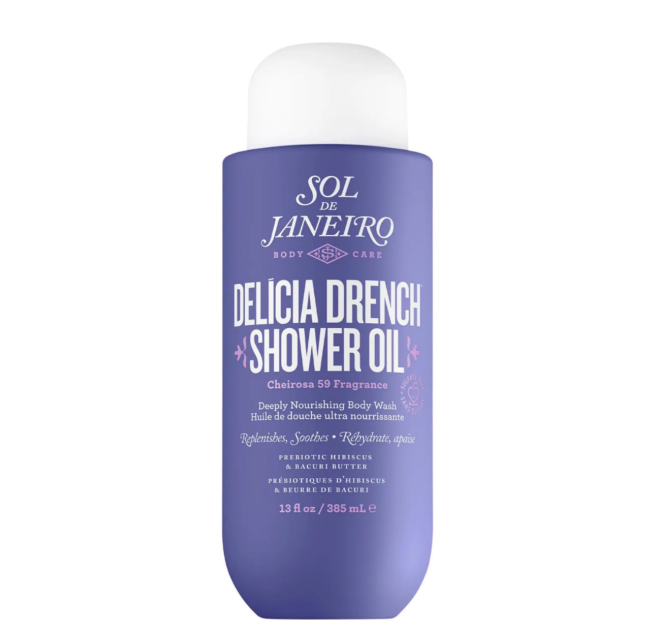 Sol de Janeiro Delícia Drench Moisturizing Shower Oil for Dry Skin