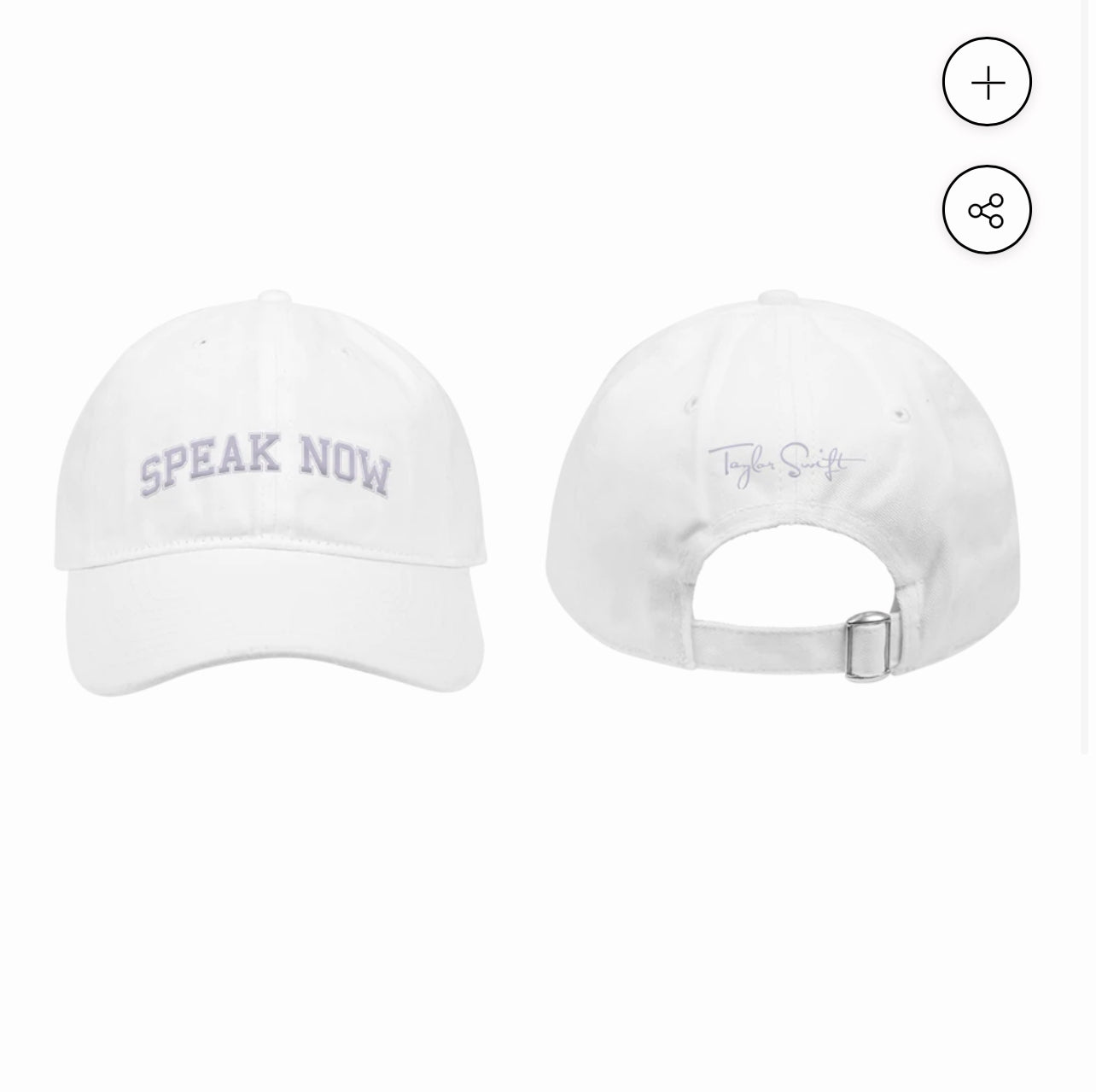 Gorra Speak Now