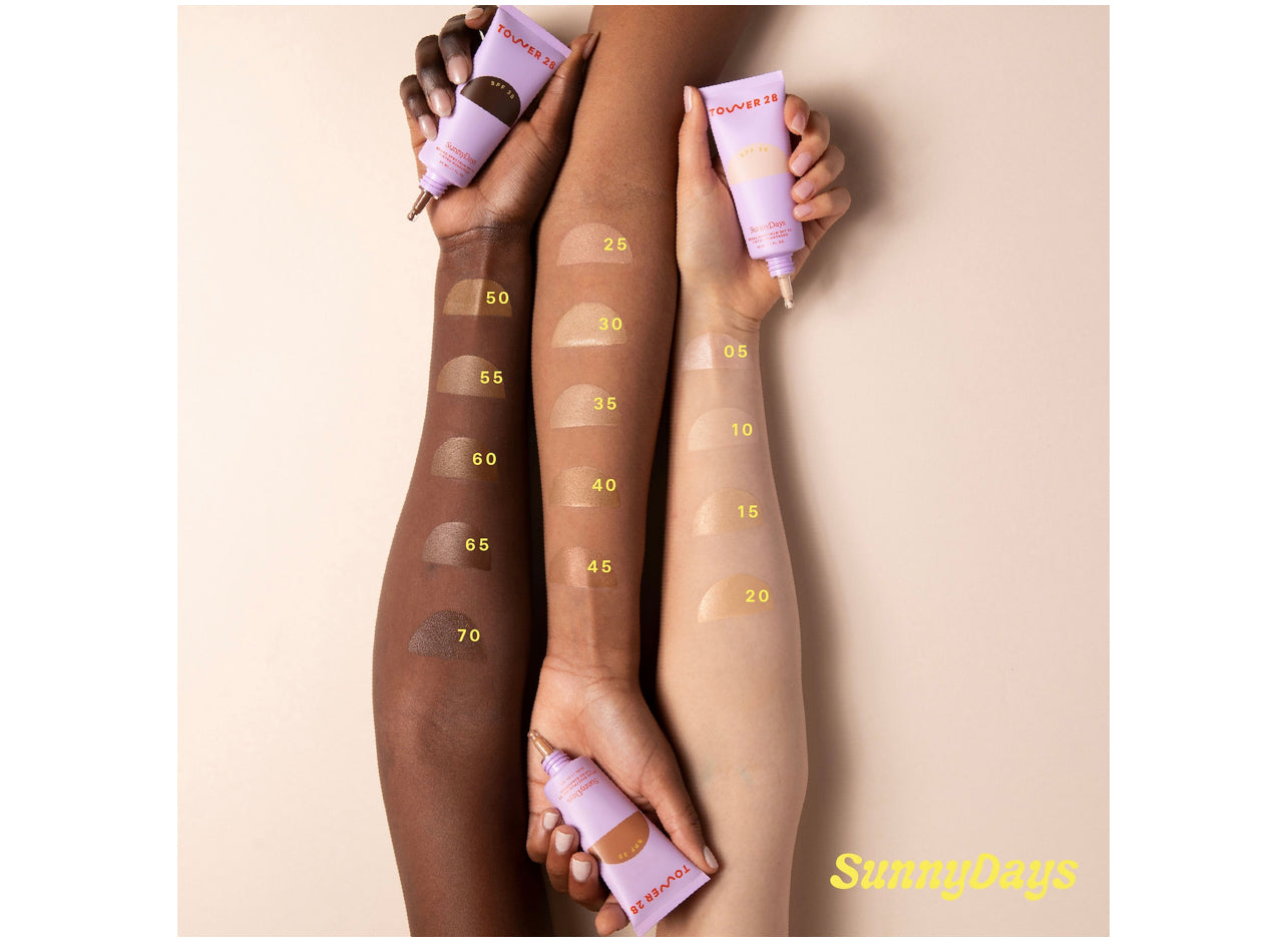 SunnyDays SPF 30 Tinted Sunscreen Tower28