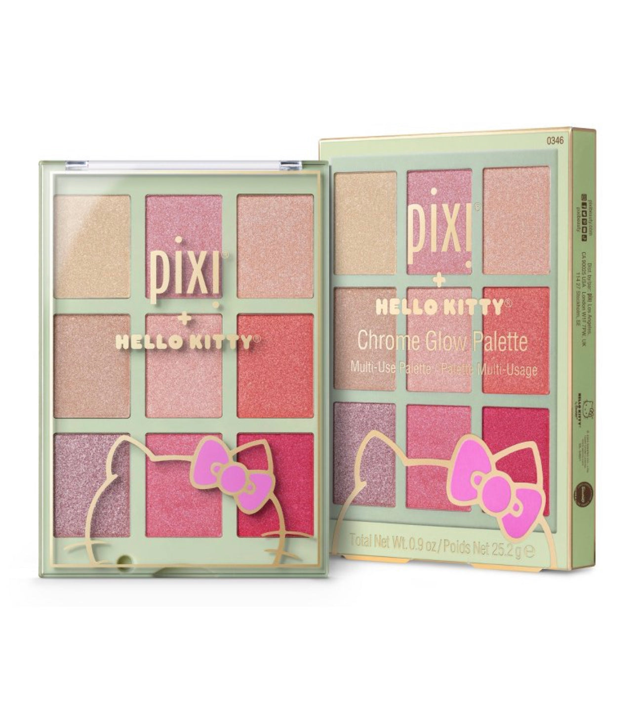 Pixi Chrome Glow Palette