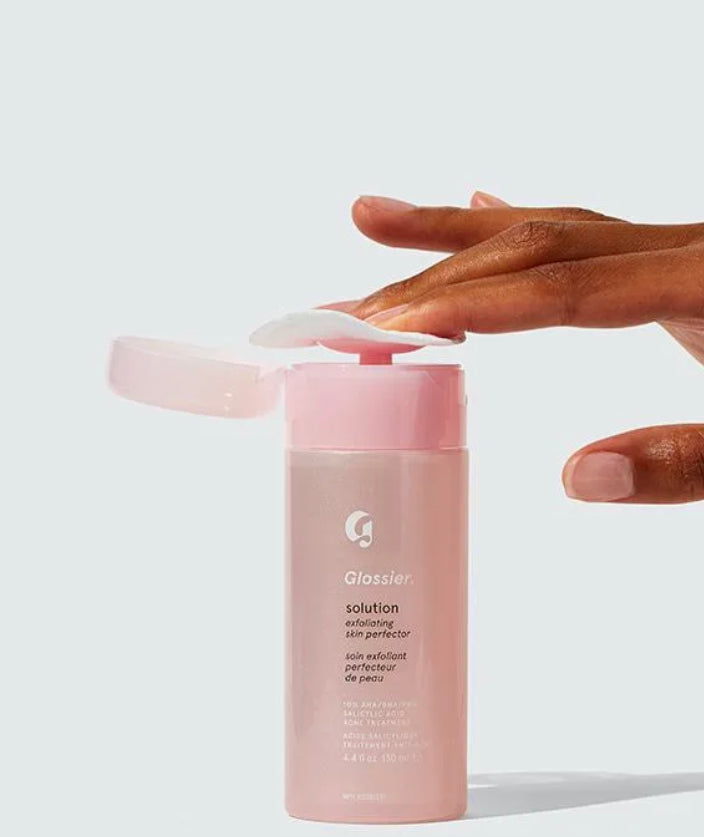 Solution exfoliating skin perfector